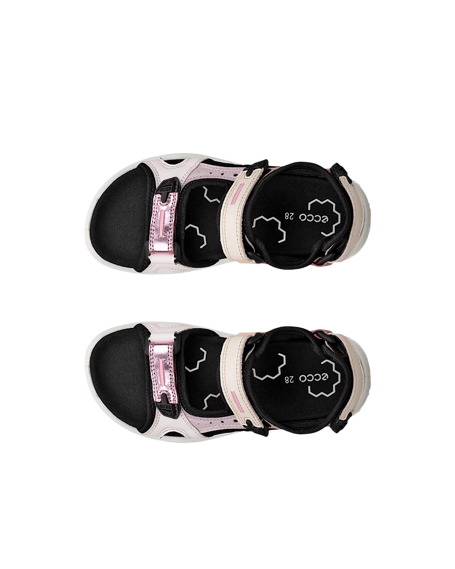 ECCO® X-Trinsic Promenadsandal skinn barn - Rosa - Top left pair