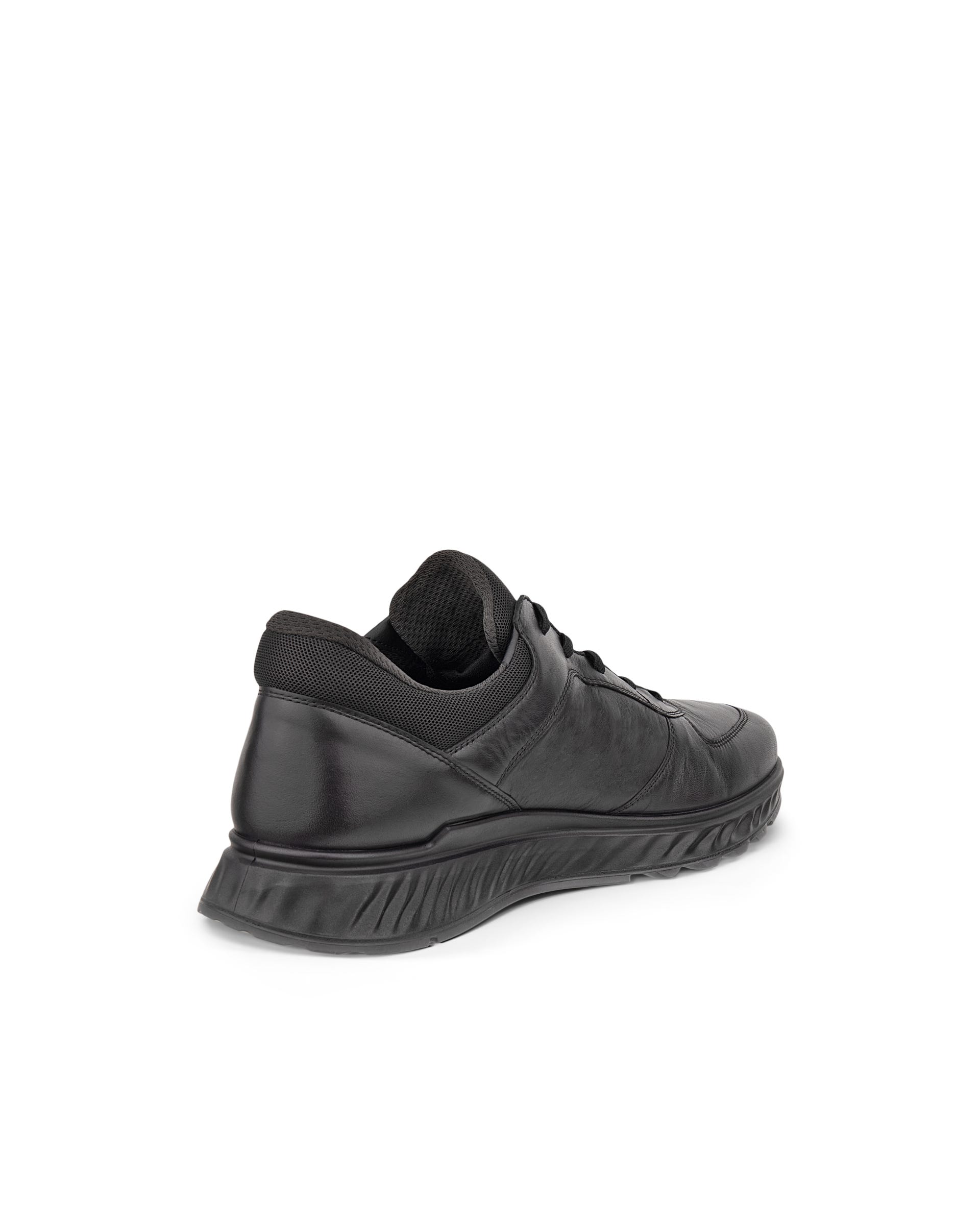ECCO® Exostride Outdoor skinnsneaker med Gore-Tex herr - Svart - Back