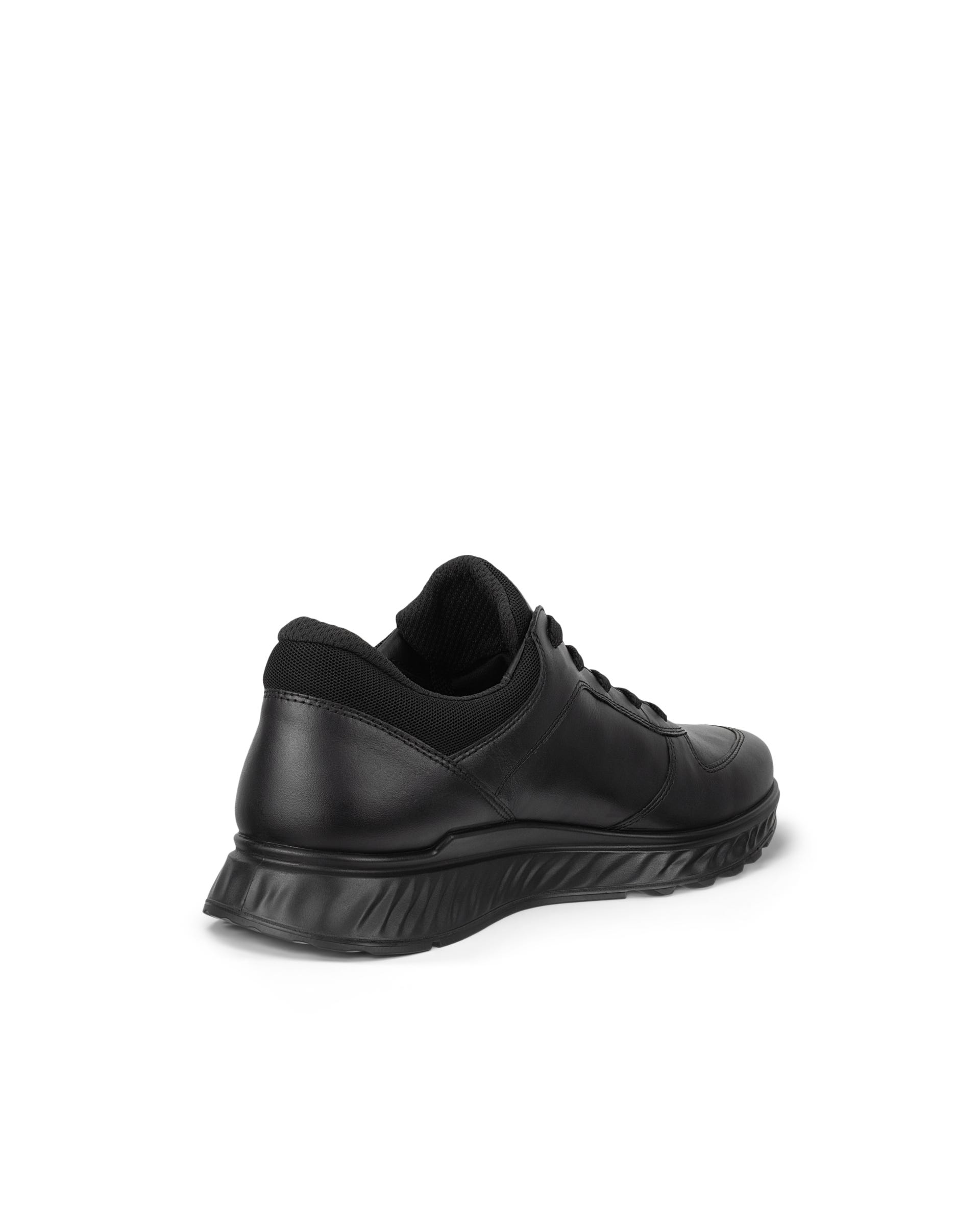 ECCO® EXOSTRIDE baskets de plein air en cuir Gore-Tex pour homme - Noir - Outside