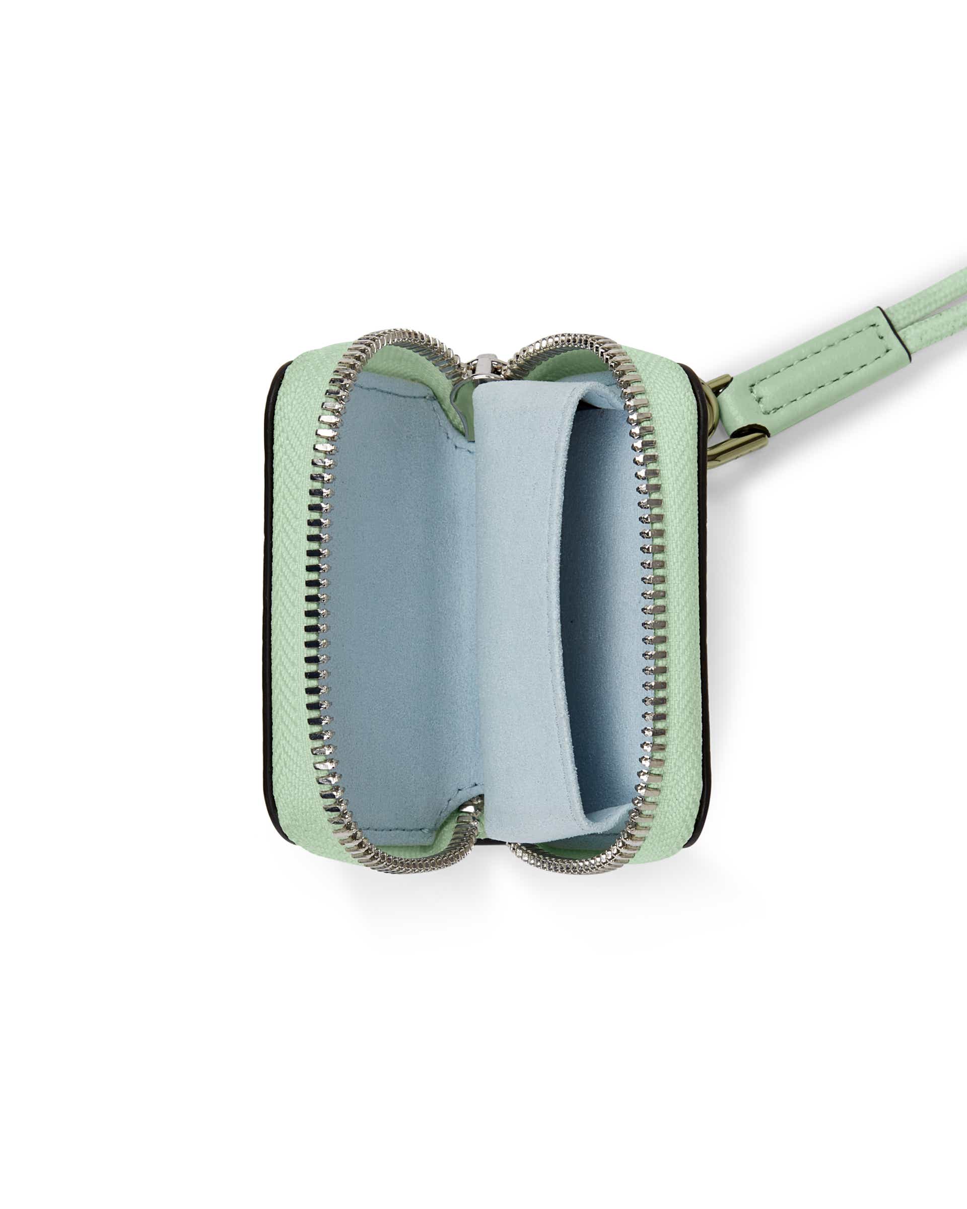 ECCO Pod Case Pro Pebbled レザーAirpodケース - グリーン - Birdeye