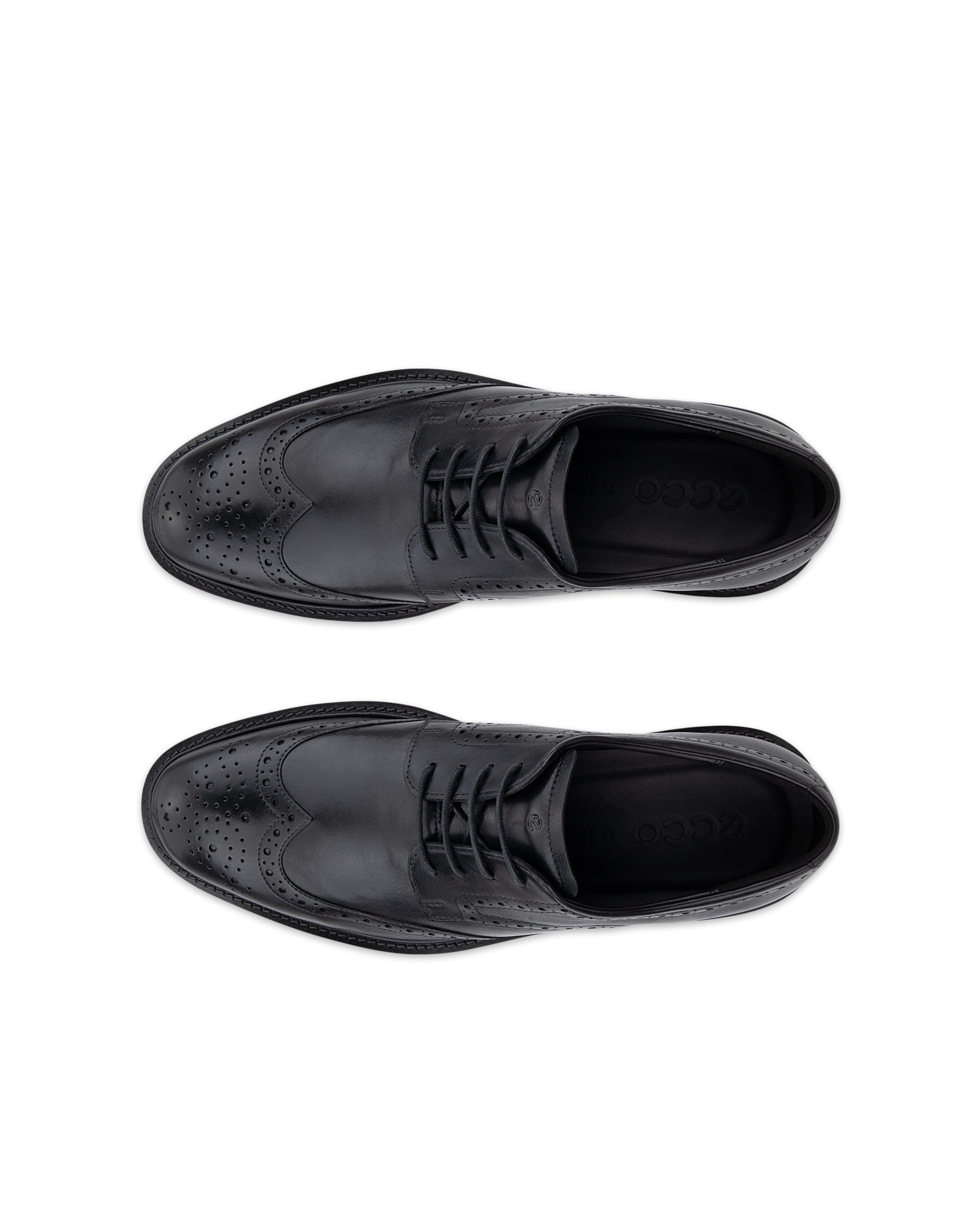 ECCO® METROPOLE PRAGUE Brogueskor skinn herr - Svart - Outside