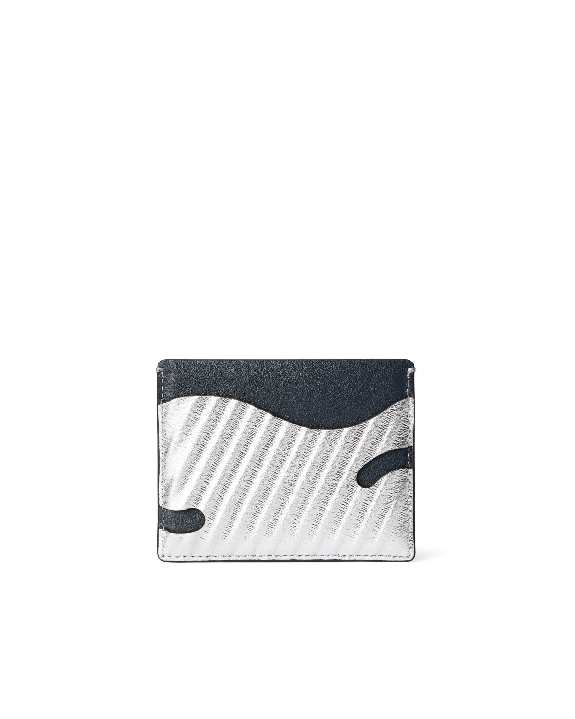 Card Case E Wave Pop - 실버 - Back