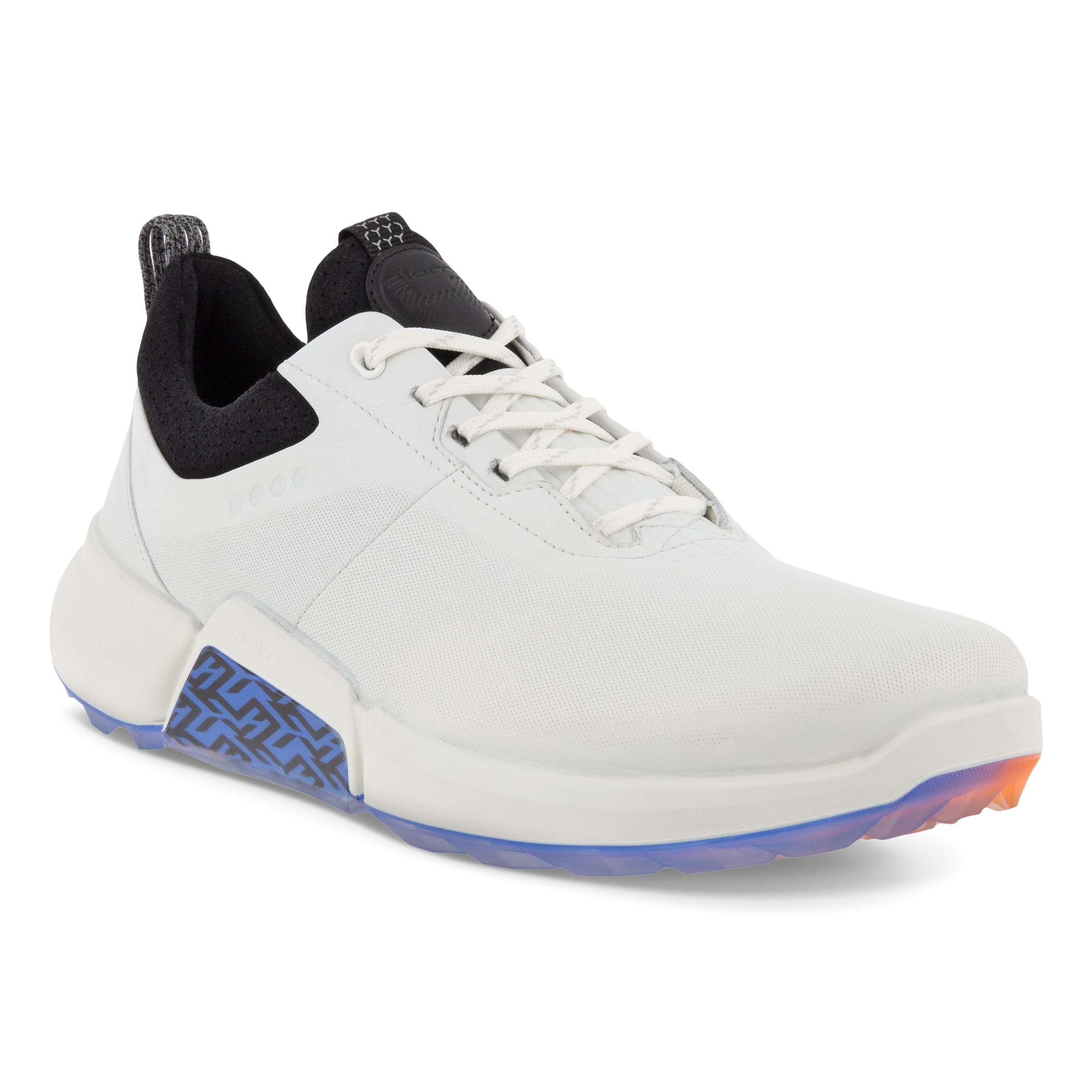 Men's ECCO® Golf BIOM H4 Leather Gore-Tex Shoe - White - Main