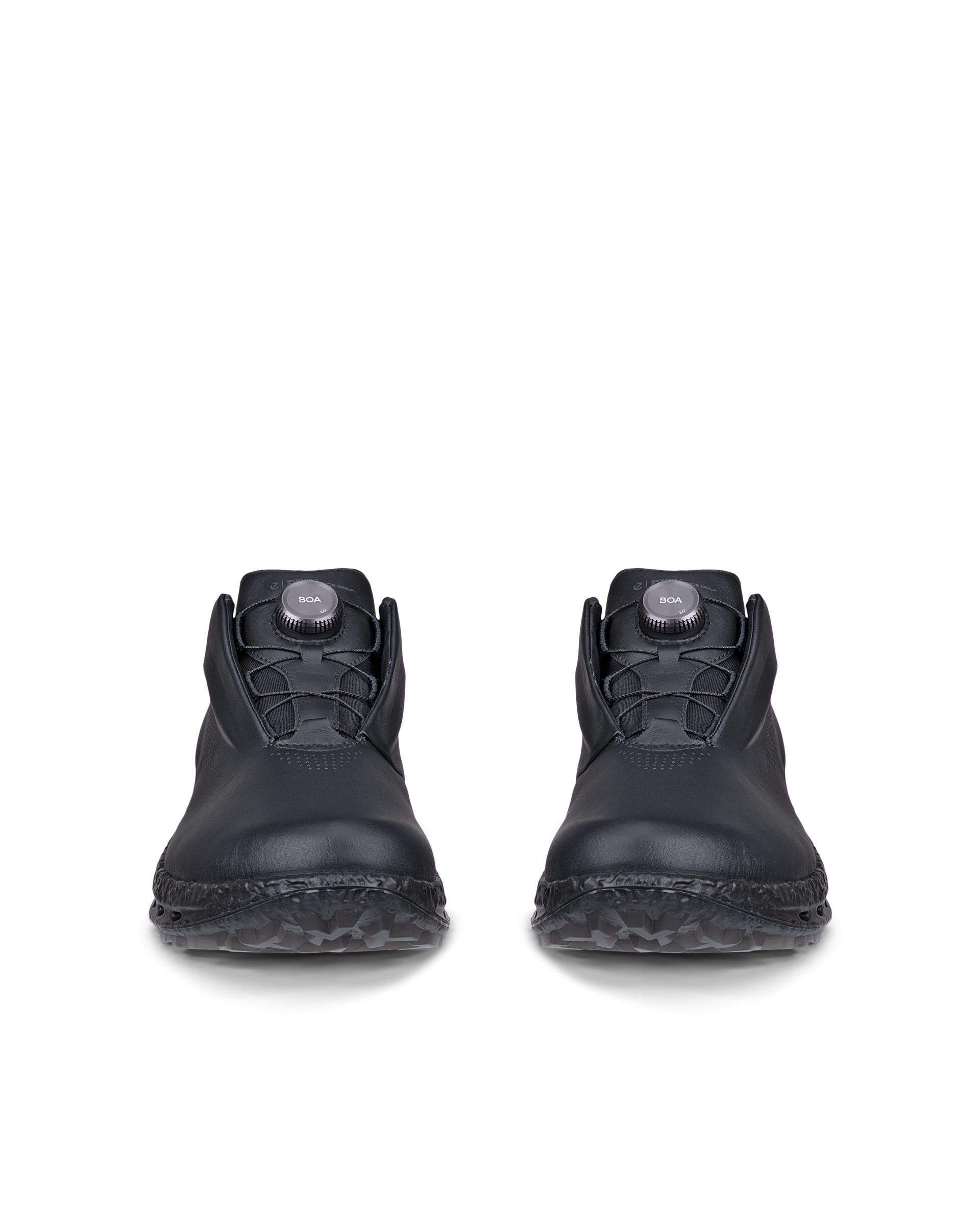 ECCO® GOLF BIOM C5 Herren Golfschuh aus Leder mit Gore-Tex - Schwarz - Front pair