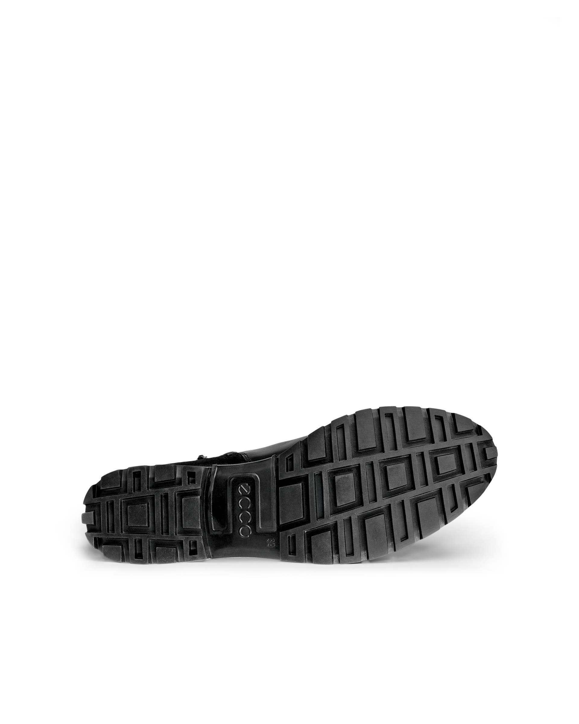 Women's ECCO® Modtray Leather Ankle Boot - Black - Sole