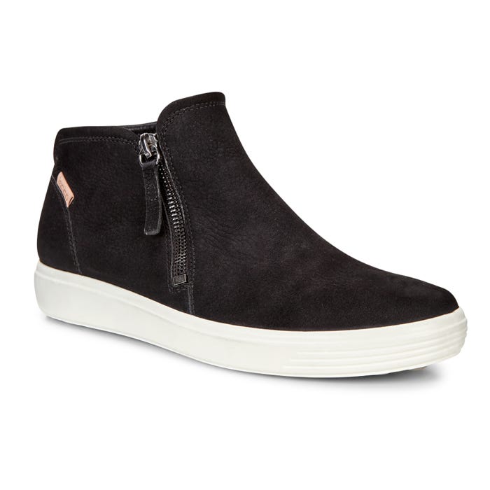 ECCO Women's Soft 7 Ankle Boots - Black - Main