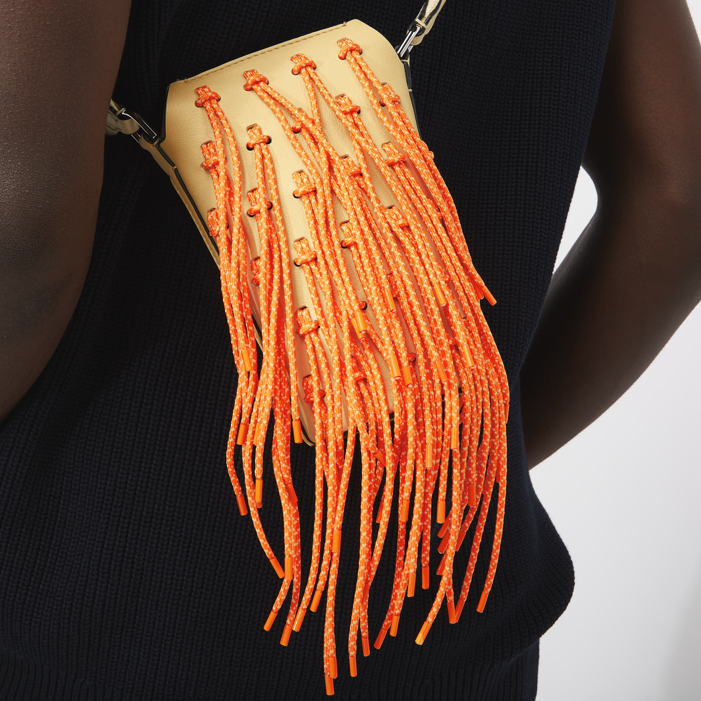 ECCO Pot Bag Laces - Yellow - Detail-2