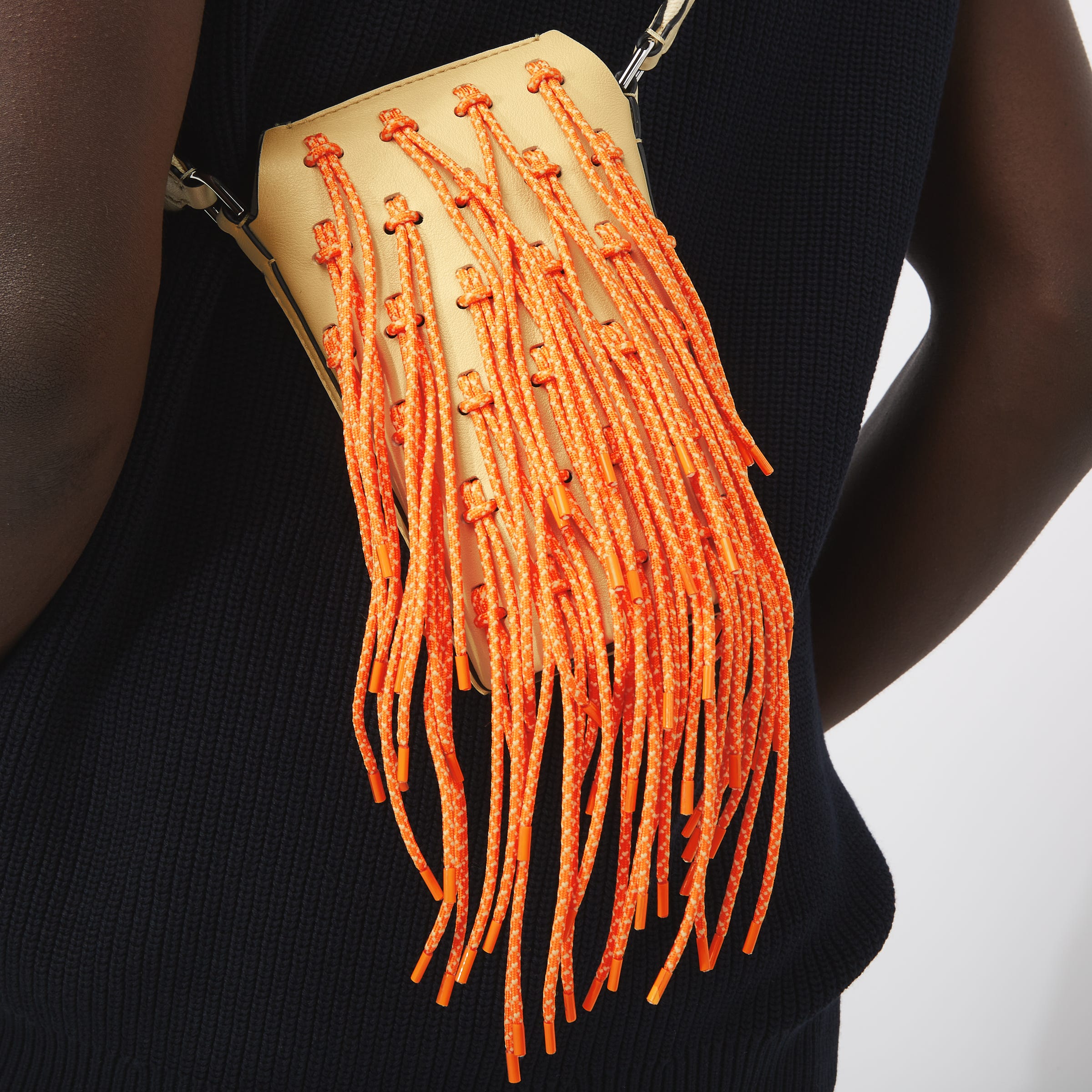 ECCO Pot Bag Laces - Yellow - Detail-2