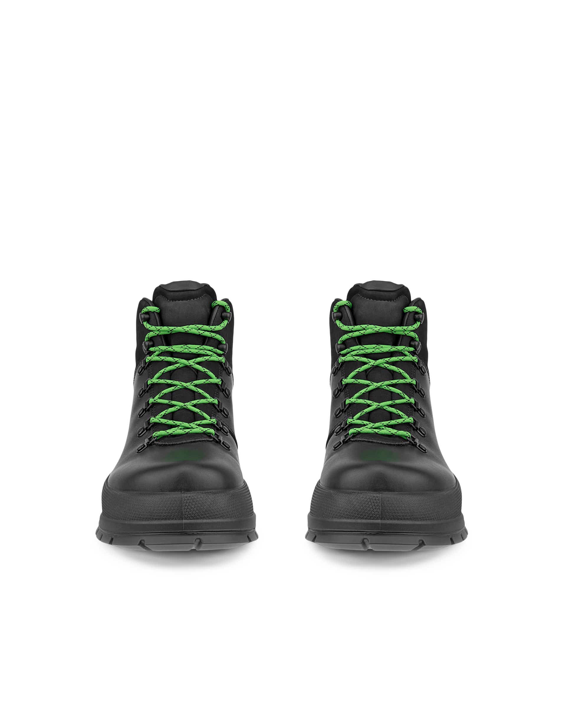 ECCO® TRACK 30 bottines en cuir pour homme - Noir - Front pair
