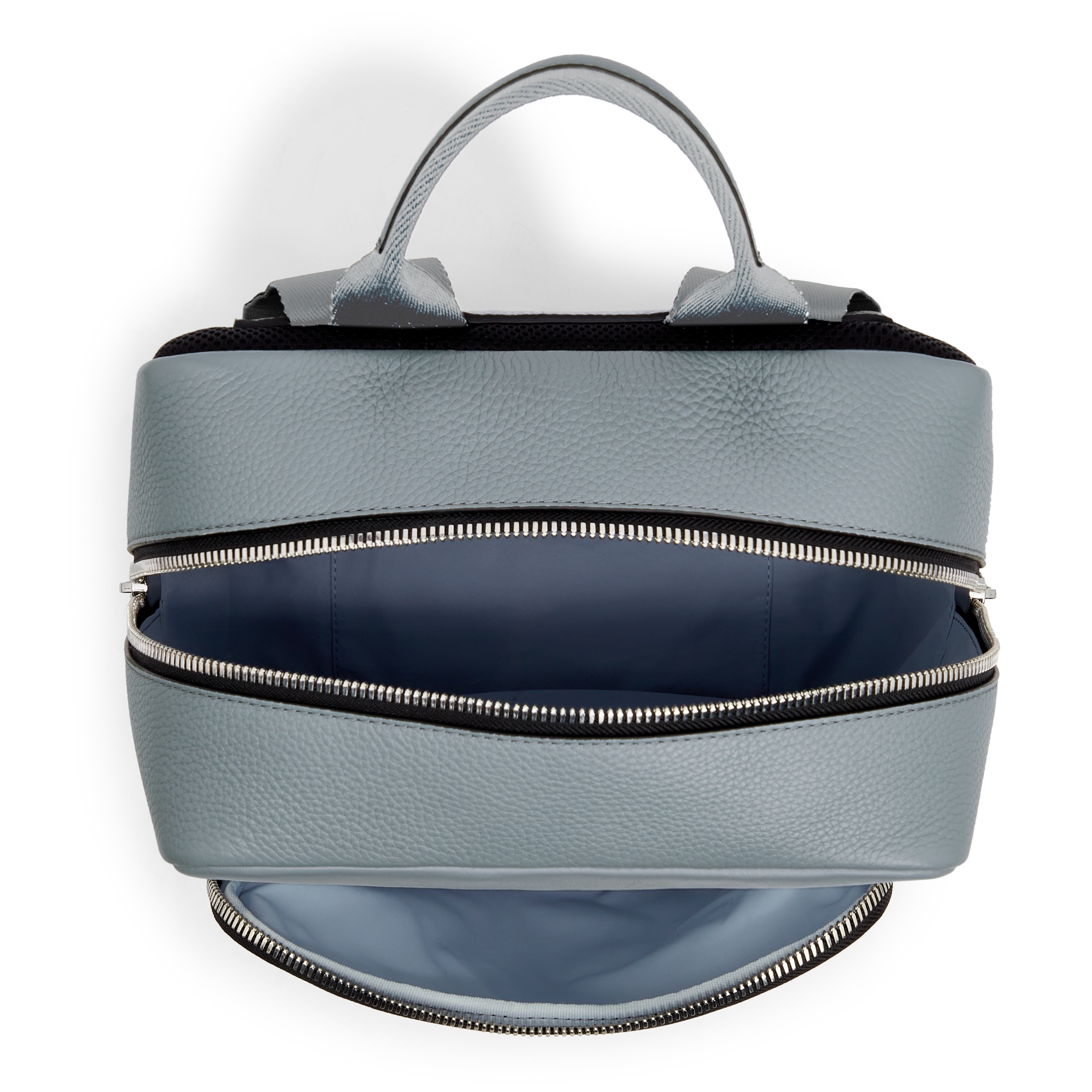 ECCO Square Pack レザーバックパック - Grey - Birdeye