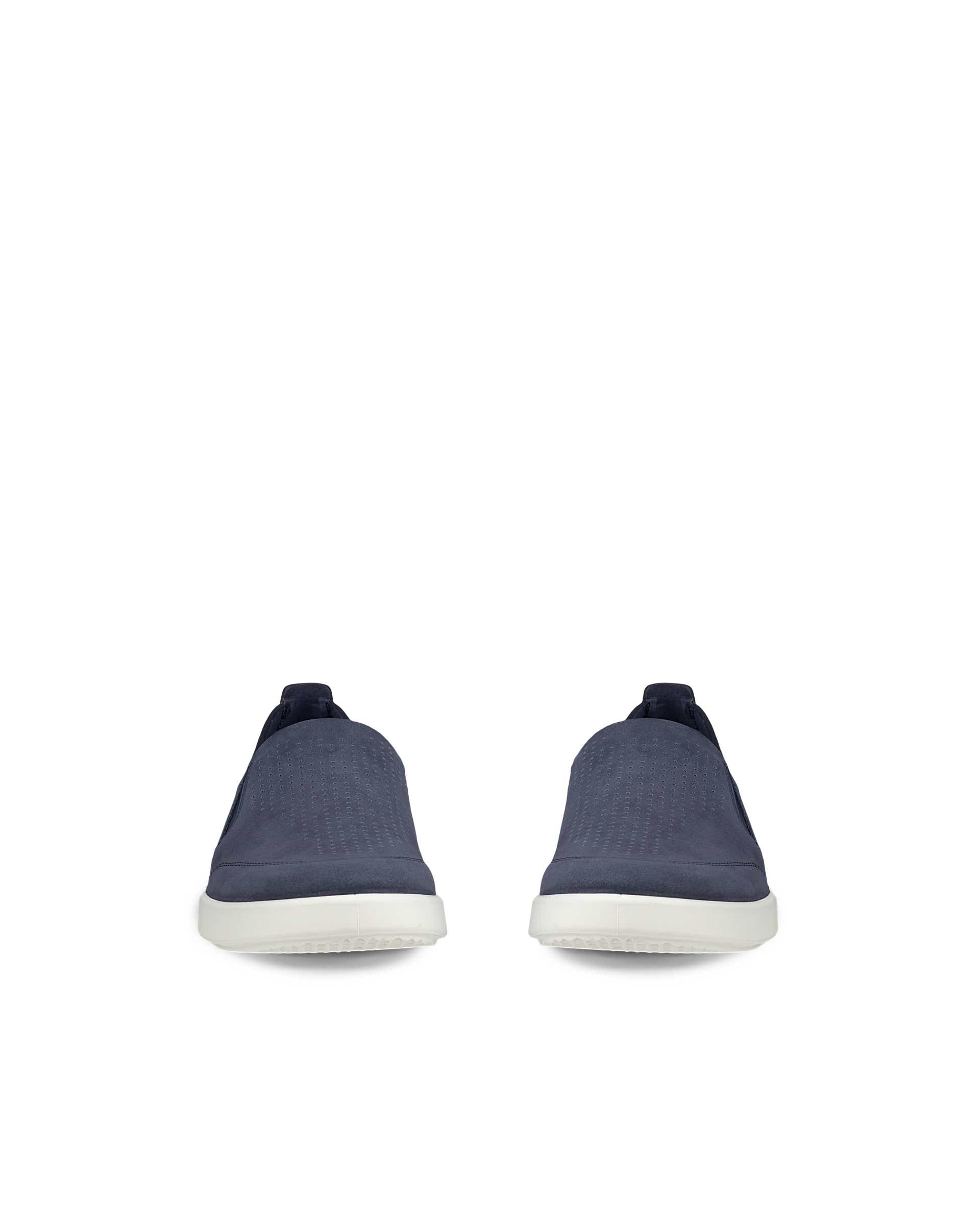 Men's ECCO® Travel Slip-On Shoe - Blue - Front pair
