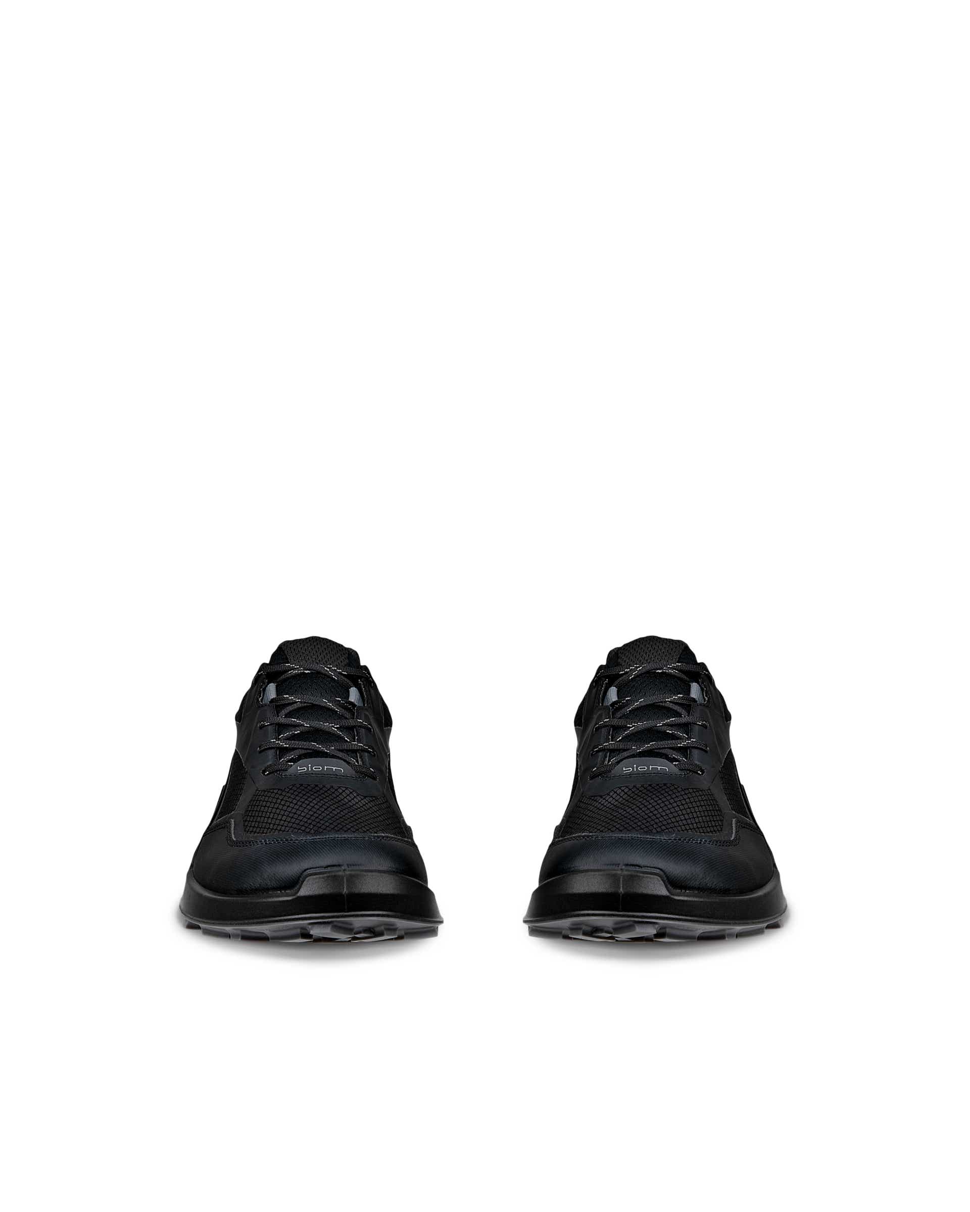 ECCO® BIOM 2.1 muške visoke tenisice od tekstila s Gore-Texom - Crna - Front pair