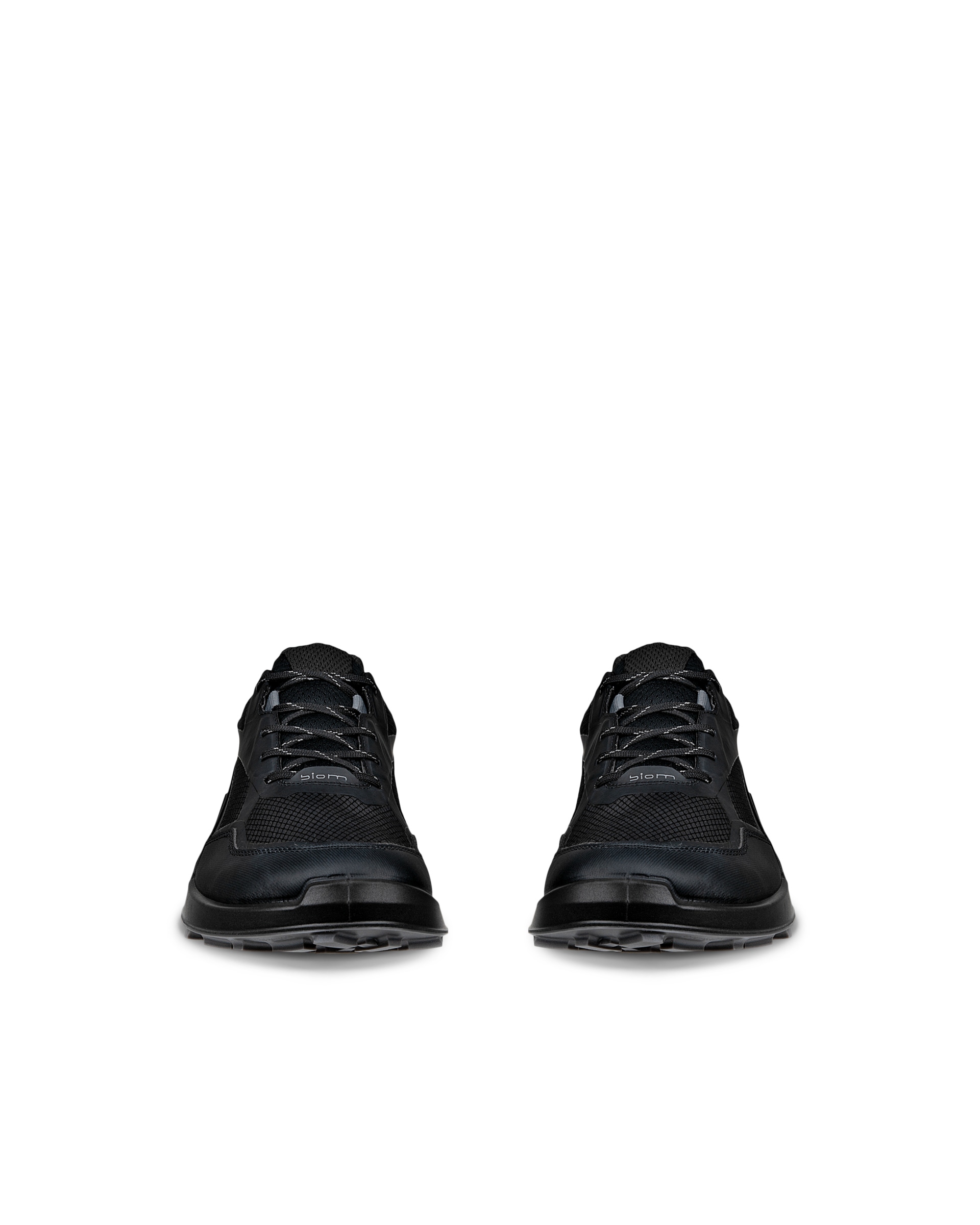 ECCO® BIOM 2.1 muške visoke tenisice od tekstila s Gore-Texom - Crna - Front pair