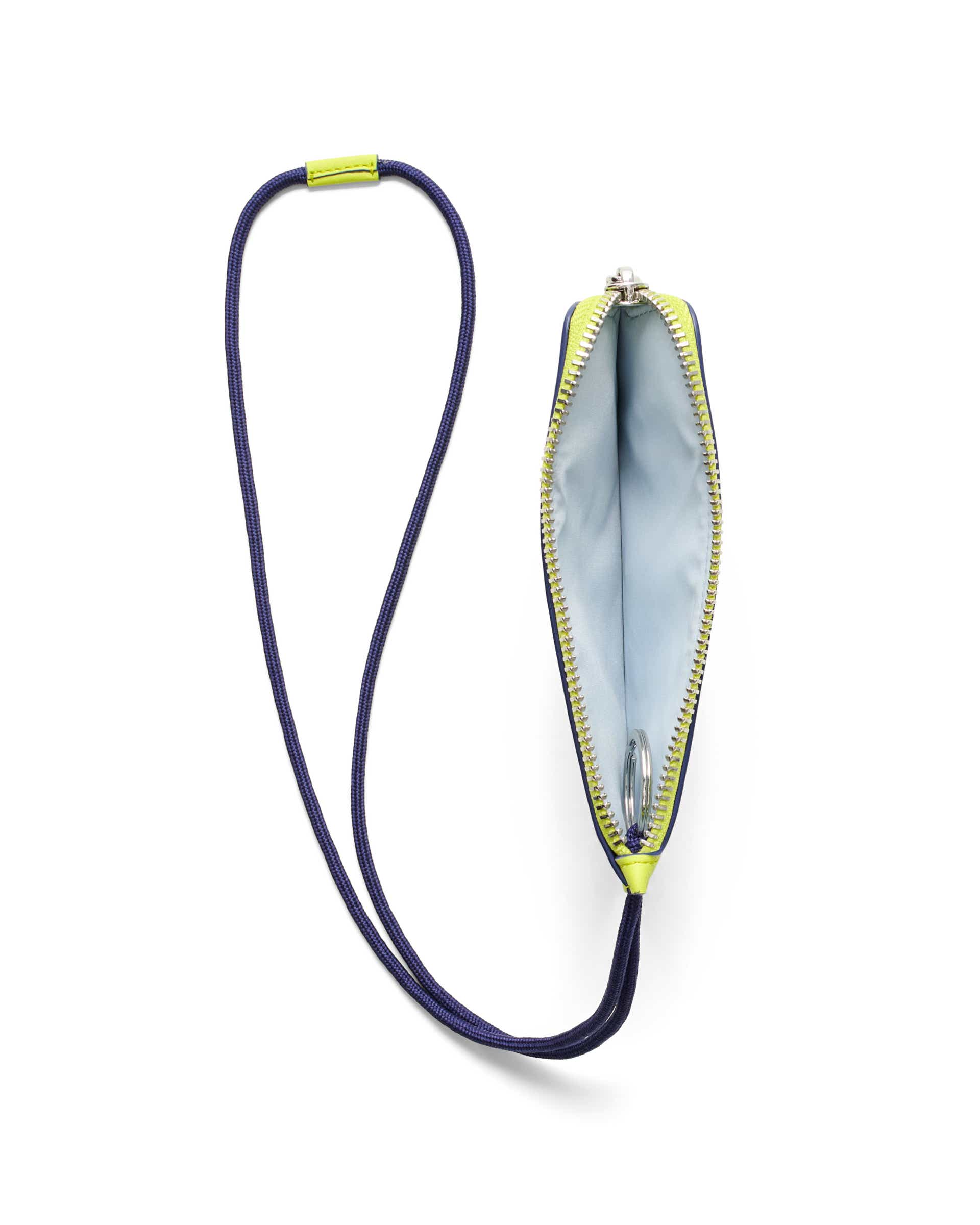 ECCO® Small Soft Wristlet Leather Pouch Bag - Green - Birdeye