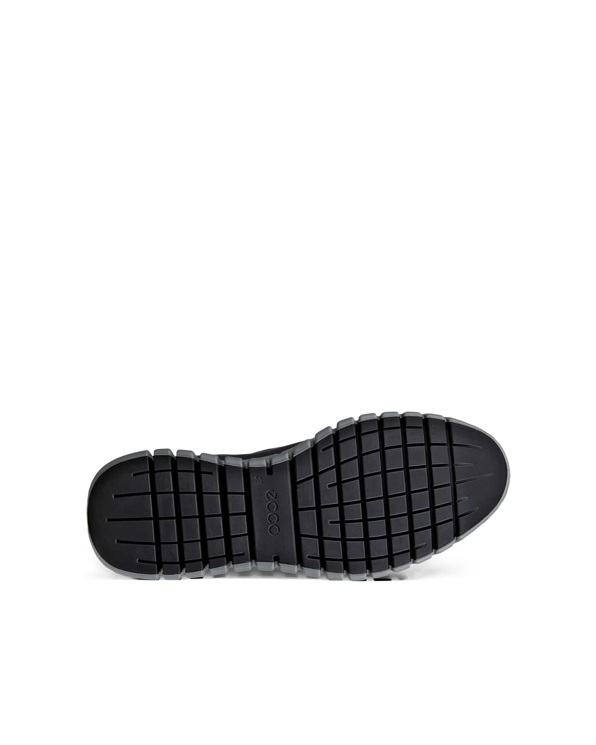 ECCO® GRUUV heren sneaker van textiel - Grijs - Sole