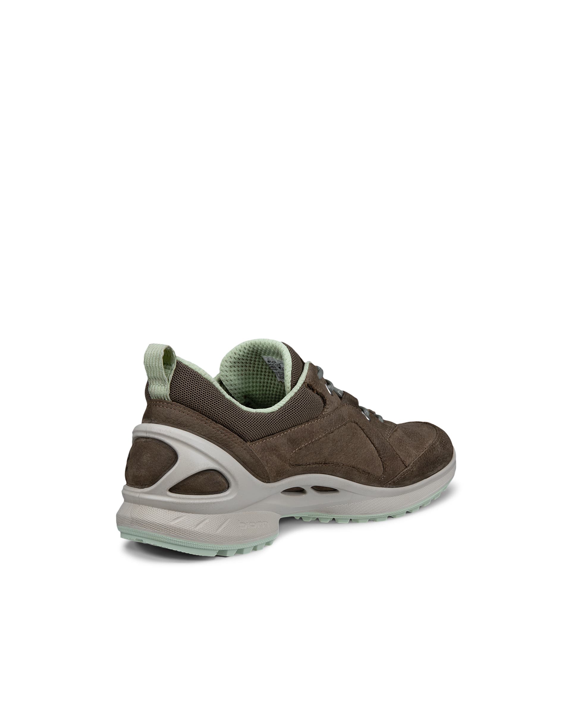 Damskie nubukowe buty outdoorowe ECCO® BIOM ENERGI - Brązowy - Back