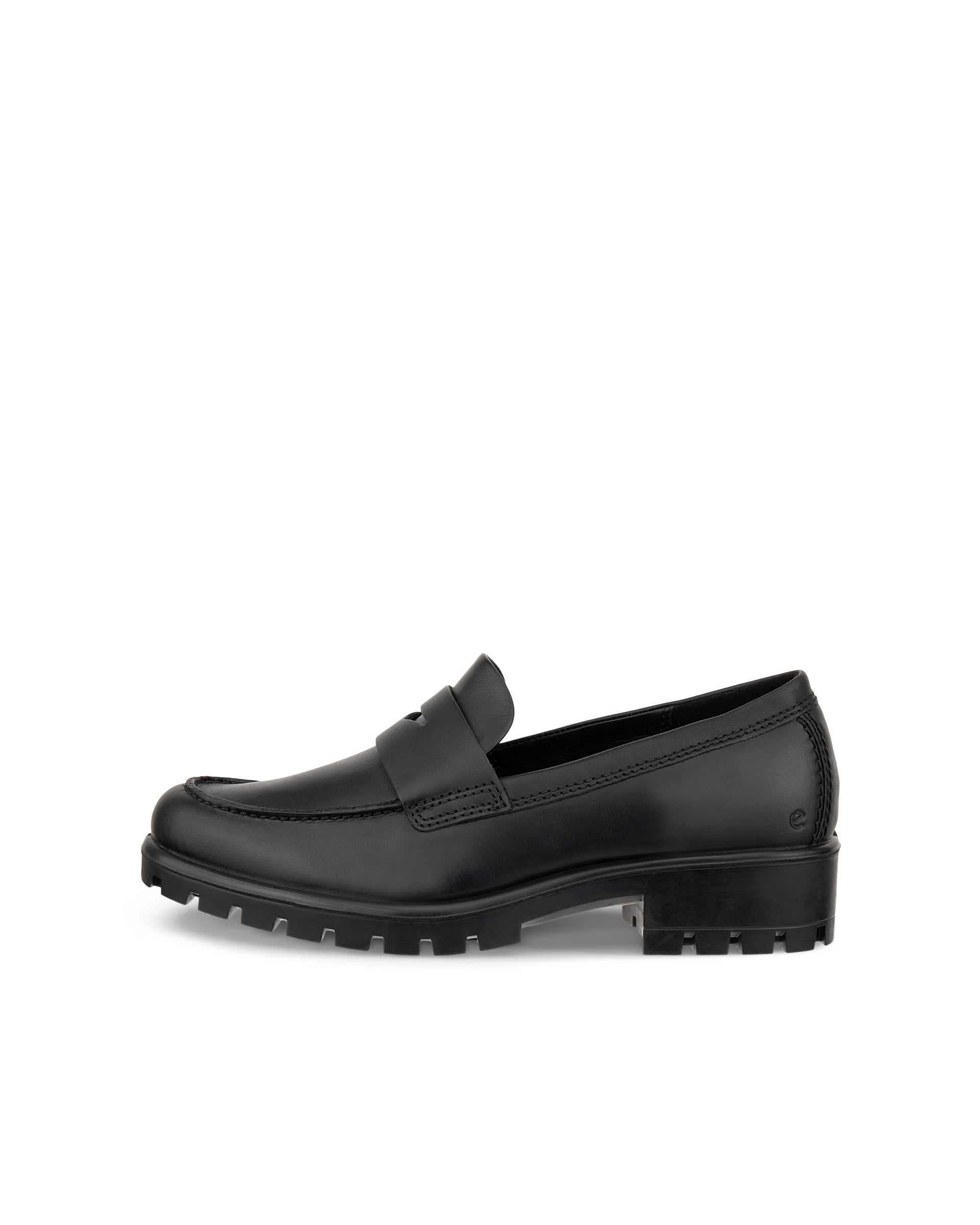 ECCO Modtray ウィメンズ レザーローファー | ブラック ECCO Modtray ウィメンズ レザーローファー | ブラック