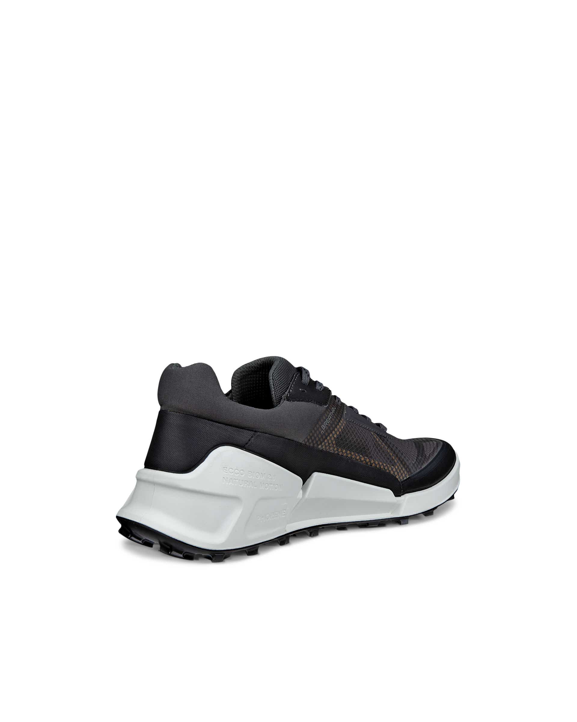 ECCO® BIOM 2.1 X Mountain muške tenisice za planinarenje od tekstila - Siva - Back
