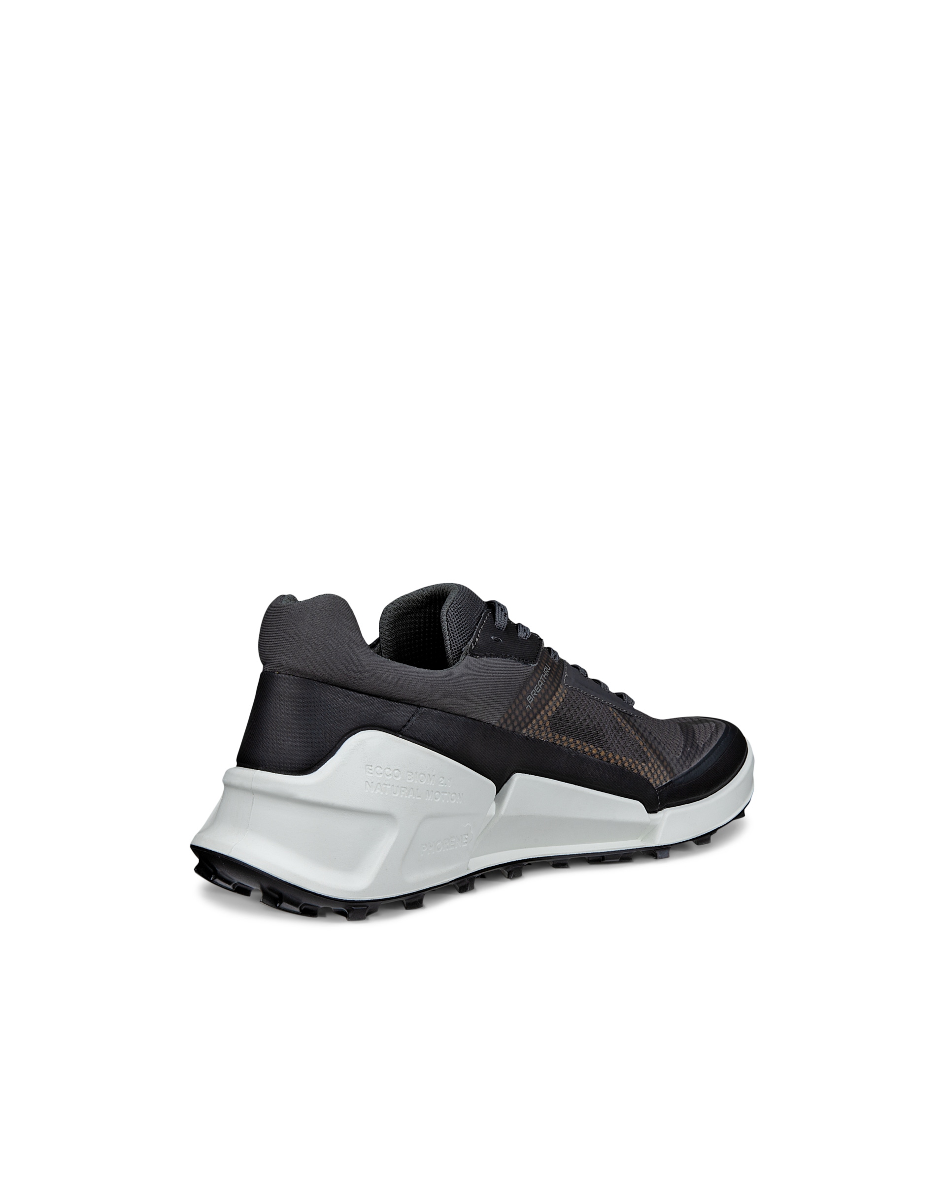 ECCO® BIOM 2.1 X Mountain muške tenisice za planinarenje od tekstila - Siva - Back