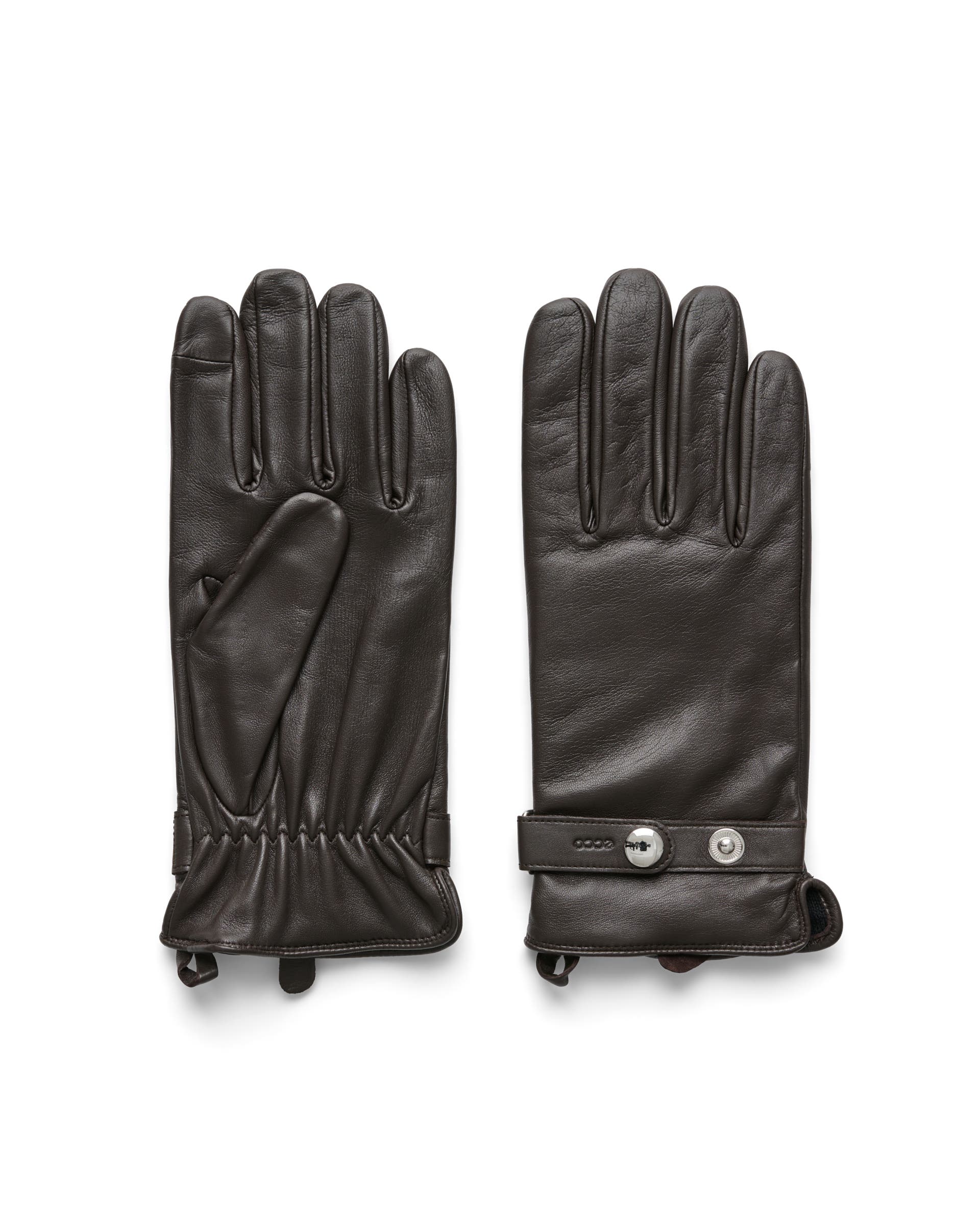 ECCO® Gloves Skinnhandskar herr - Brun - Main