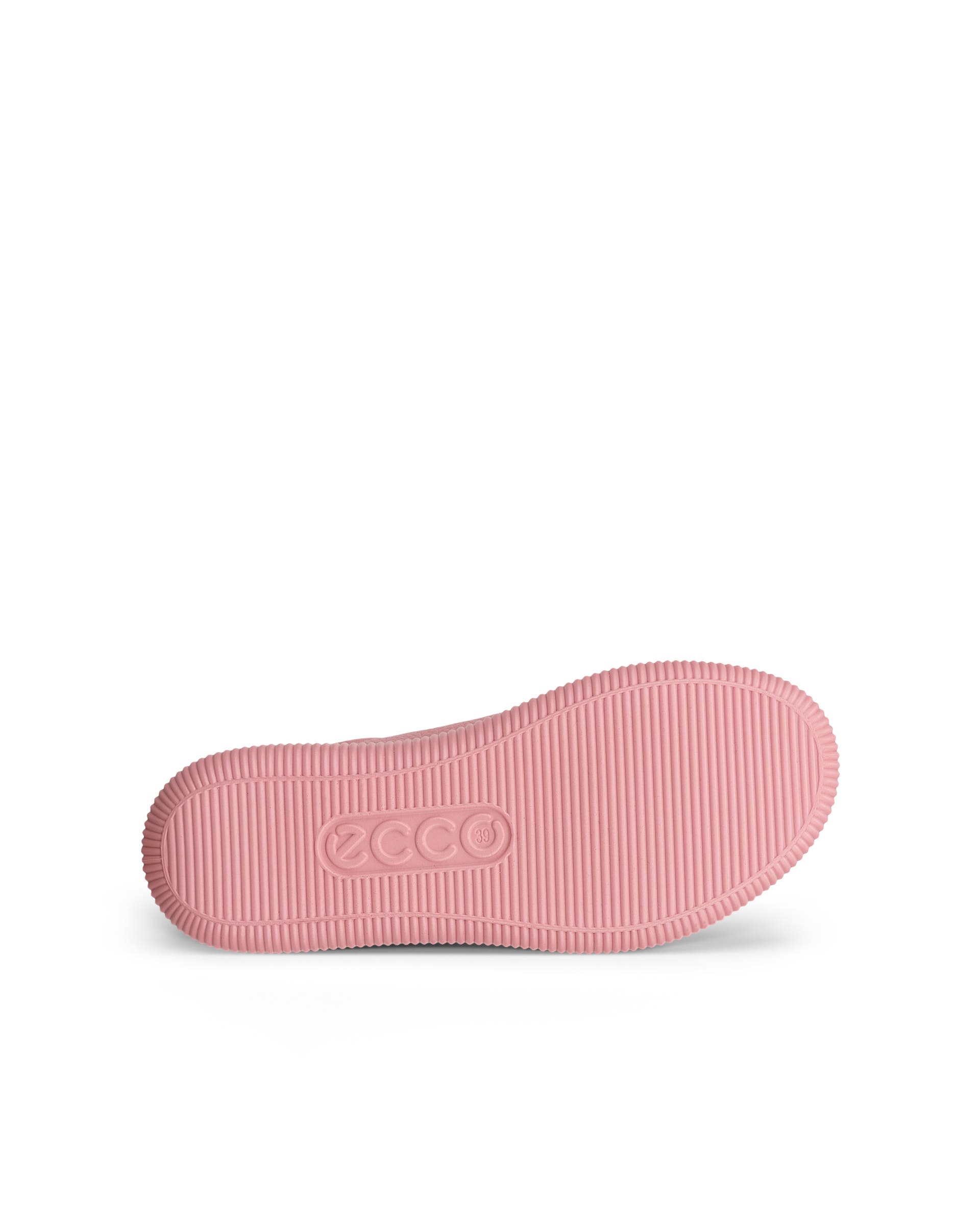 Women's ECCO® Soft Zero Leather Sneaker - Pink - Sole