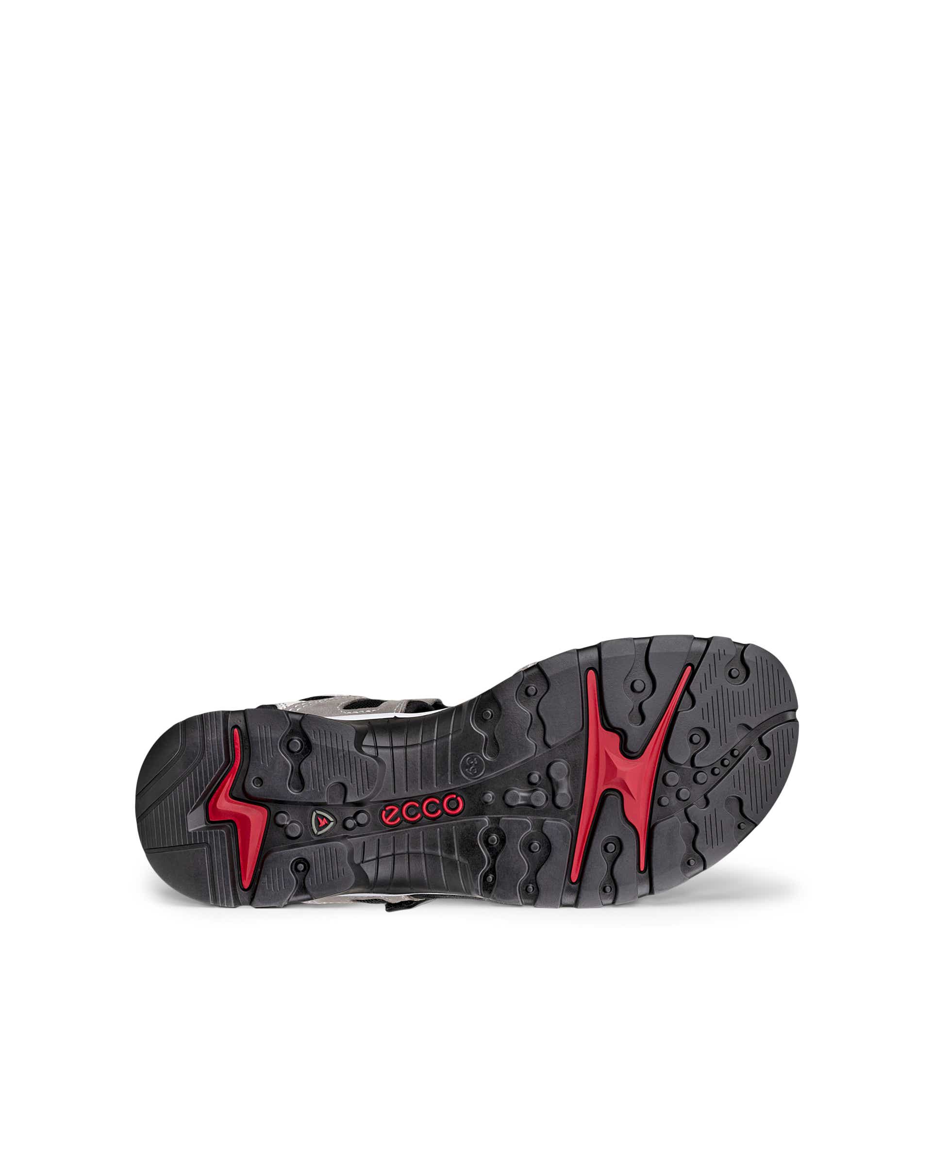 Dámské nubukové outdoorové sandály ECCO® OFFROAD - Šedá - Sole