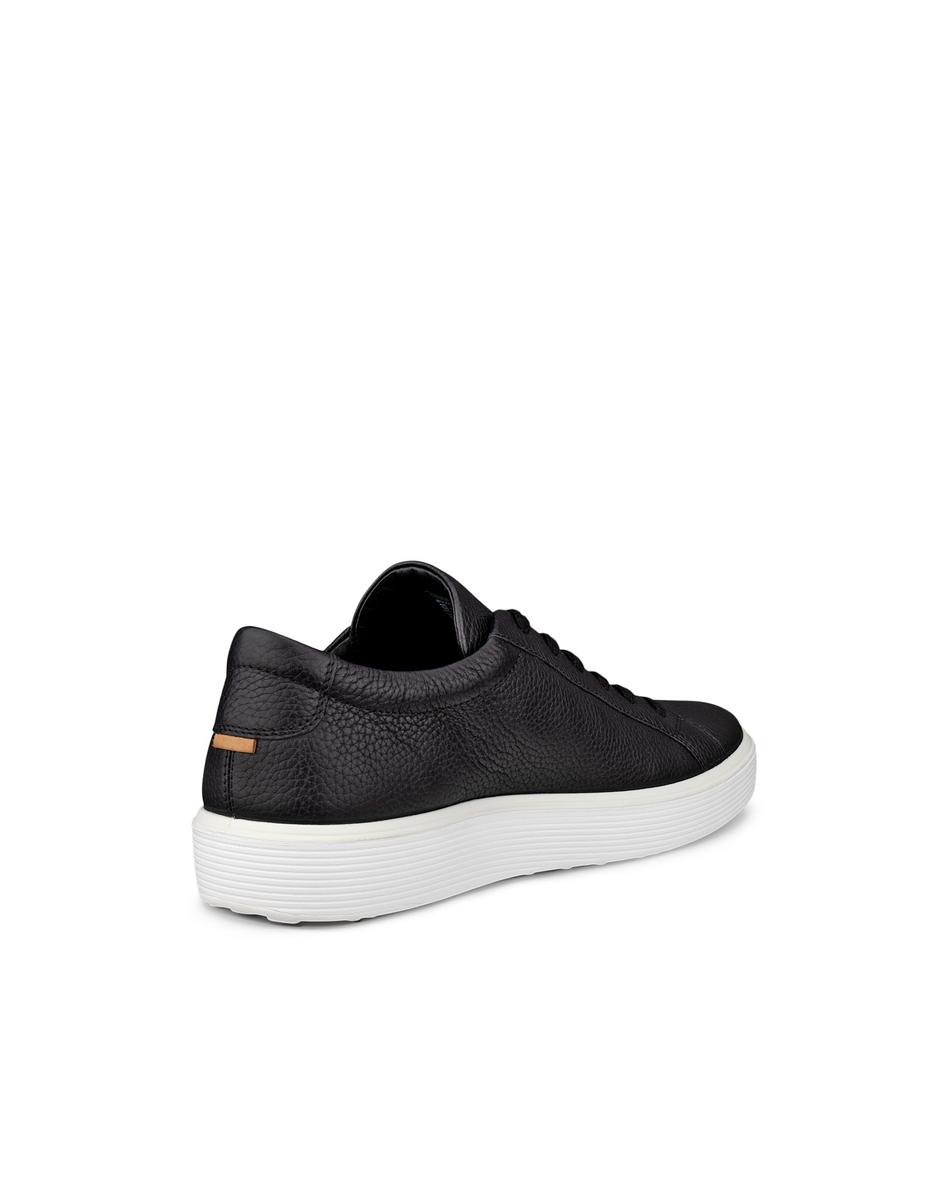 ECCO® Soft 60 Skinnsneaker herr - Svart - Back