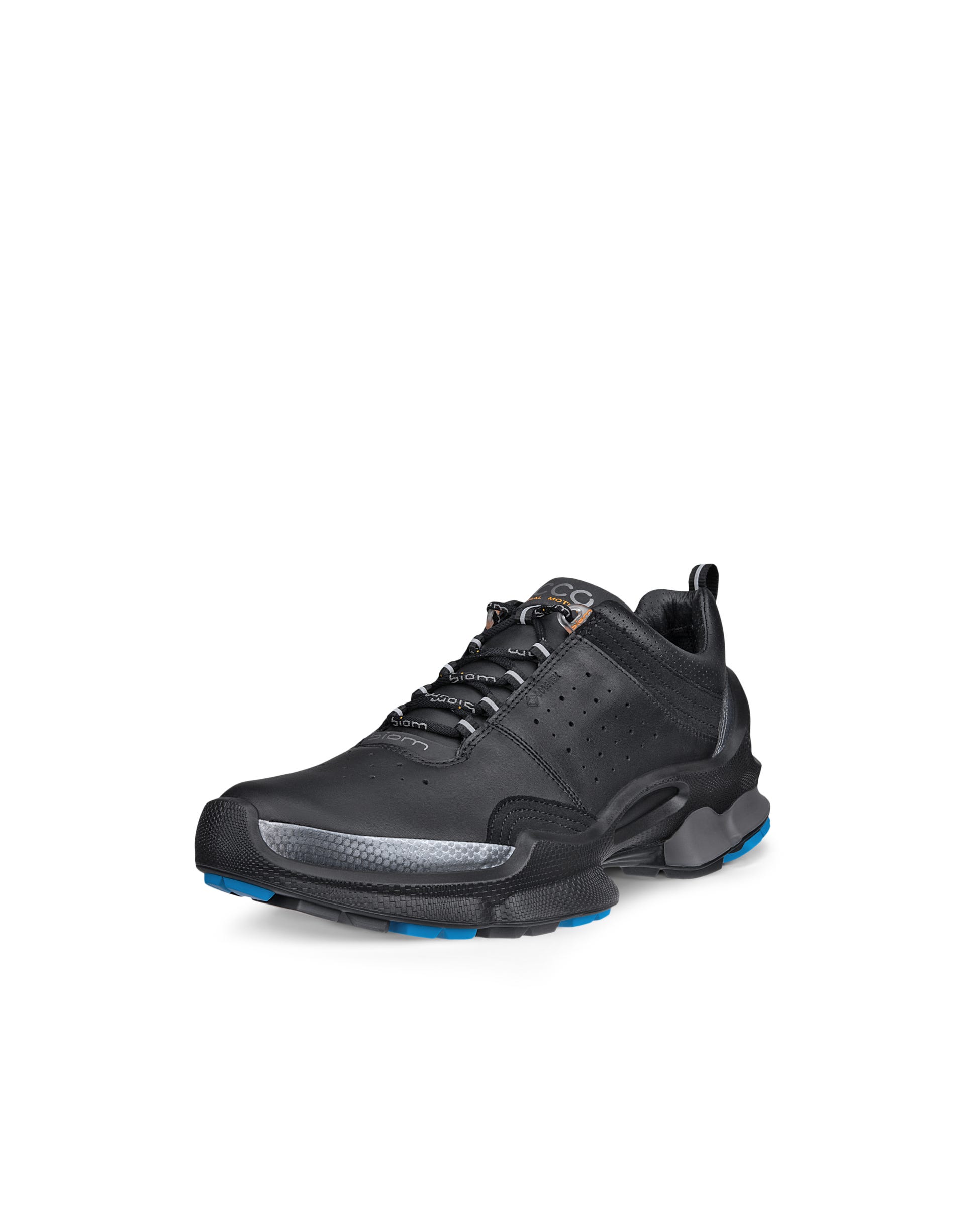 Męskie skórzane buty outdoorowe Gore-Tex ECCO® BIOM C2-TRAIL - Czarny - Outside