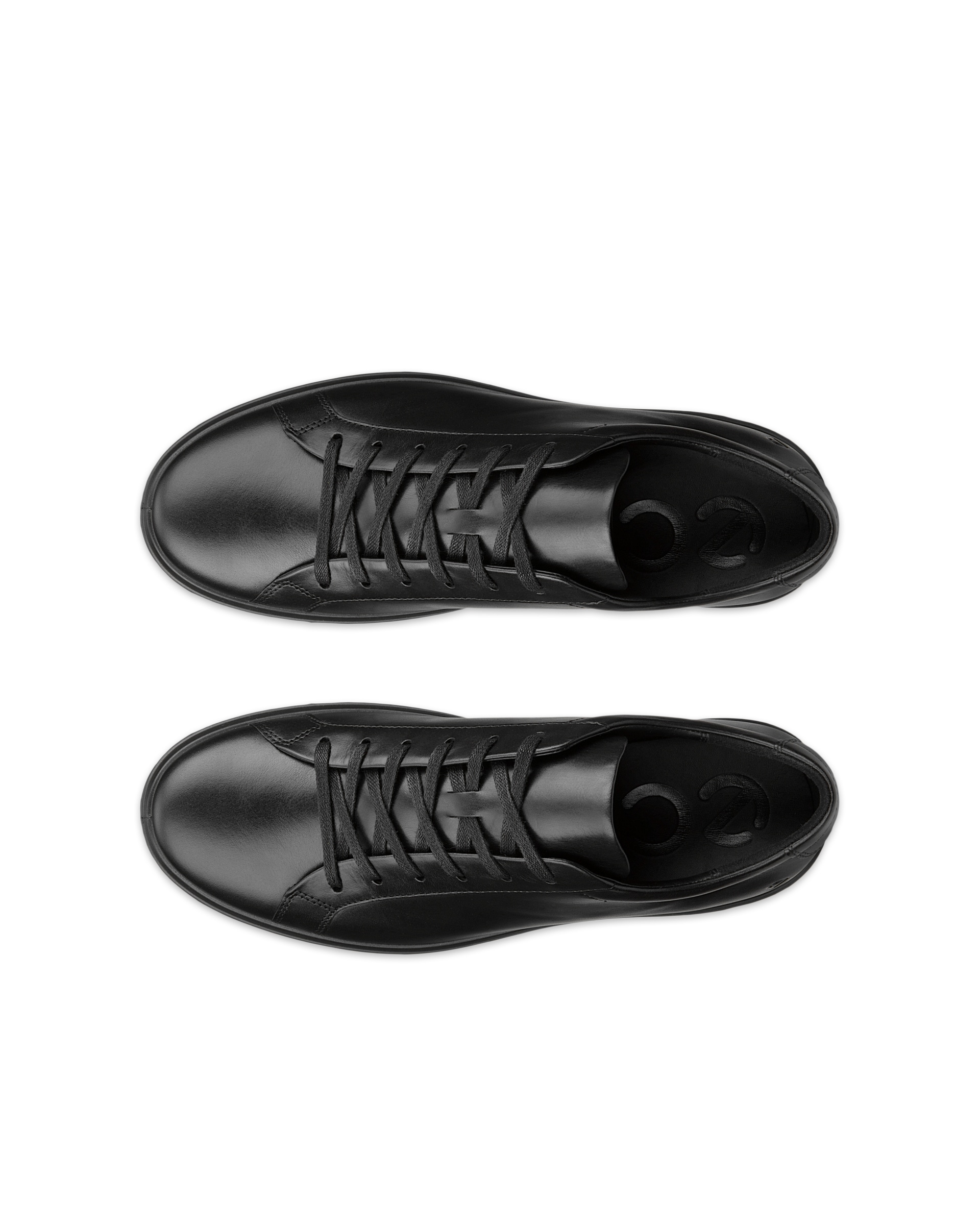 ECCO SOFT 60 M LACE UP PREMIUM - Black - Top left pair