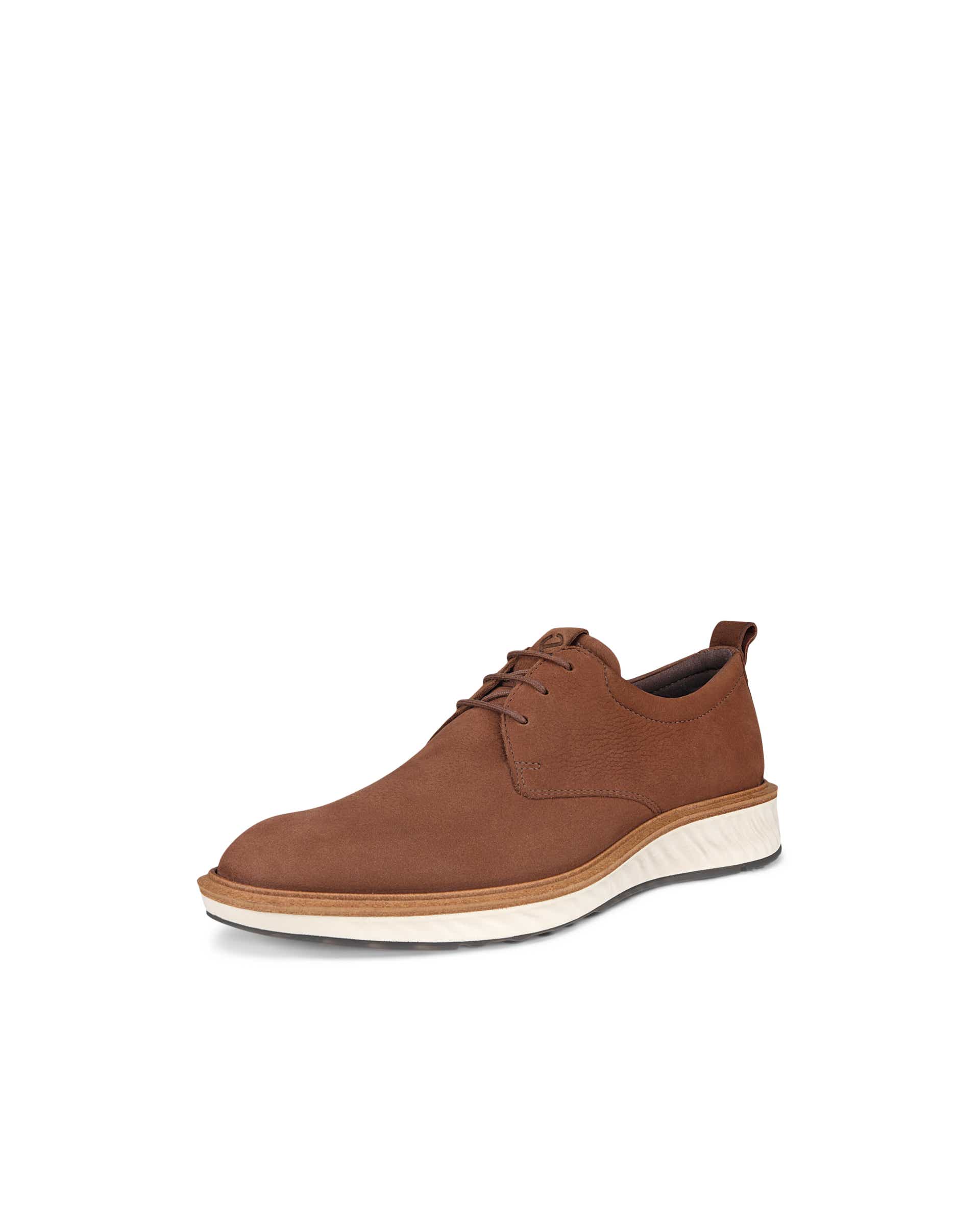 ECCO ST.1 Hybrid メンズ ヌバックダービーシューズ - ブラウン - Main