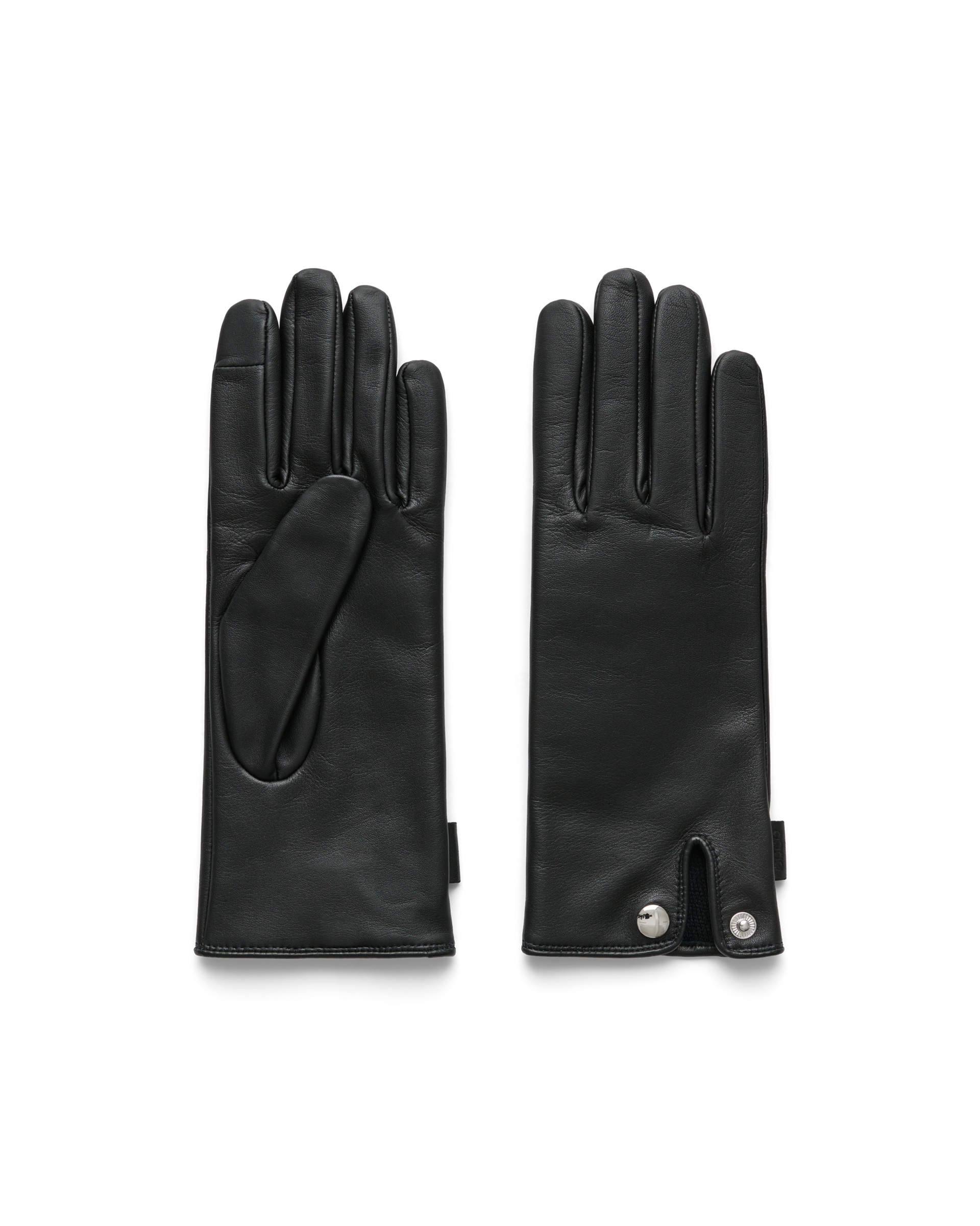 luvas de couro mulher ECCO® - Preto - Main