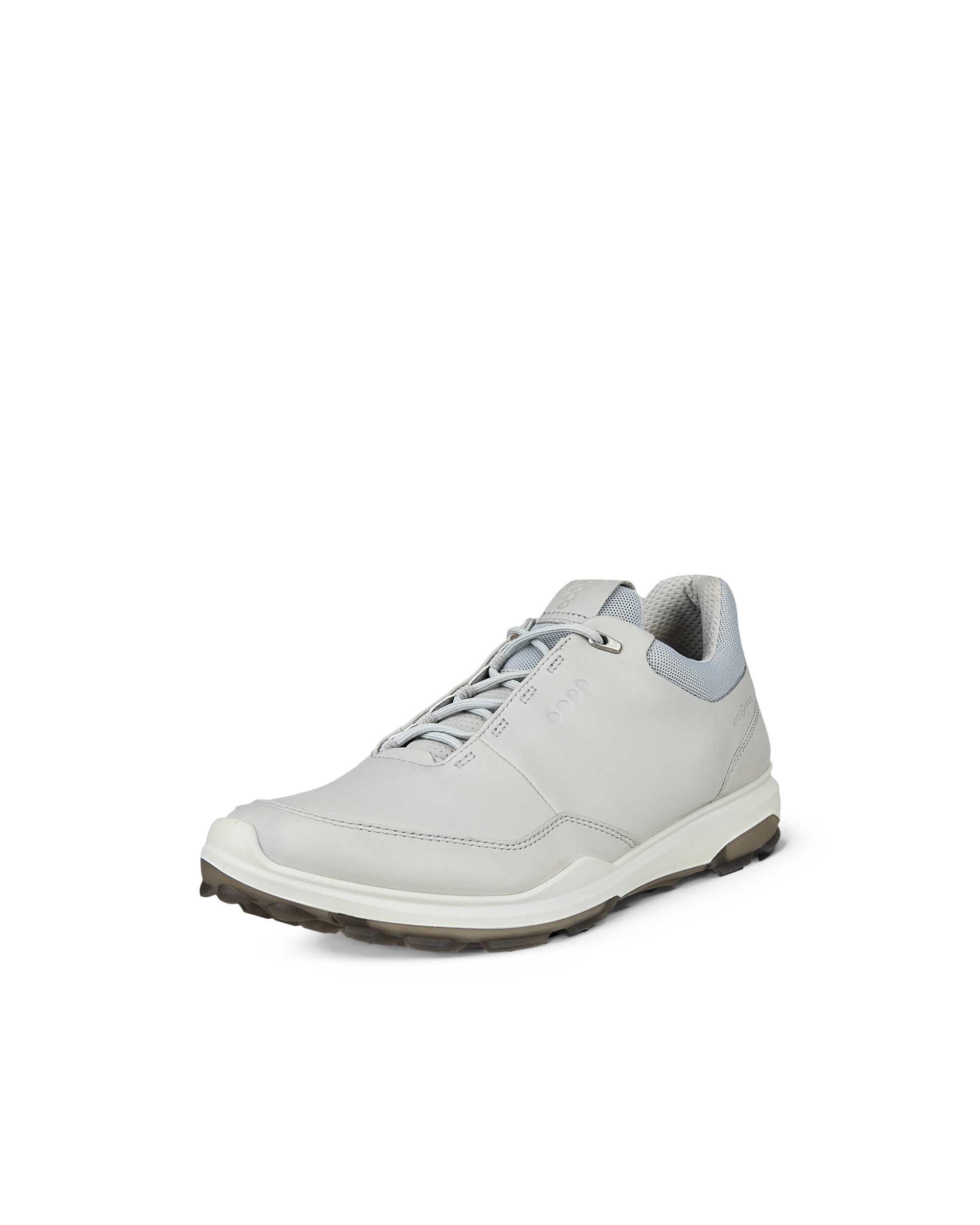 Men's ECCO® Golf BIOM Hybrid 3 Leather Shoe - Grey - Main