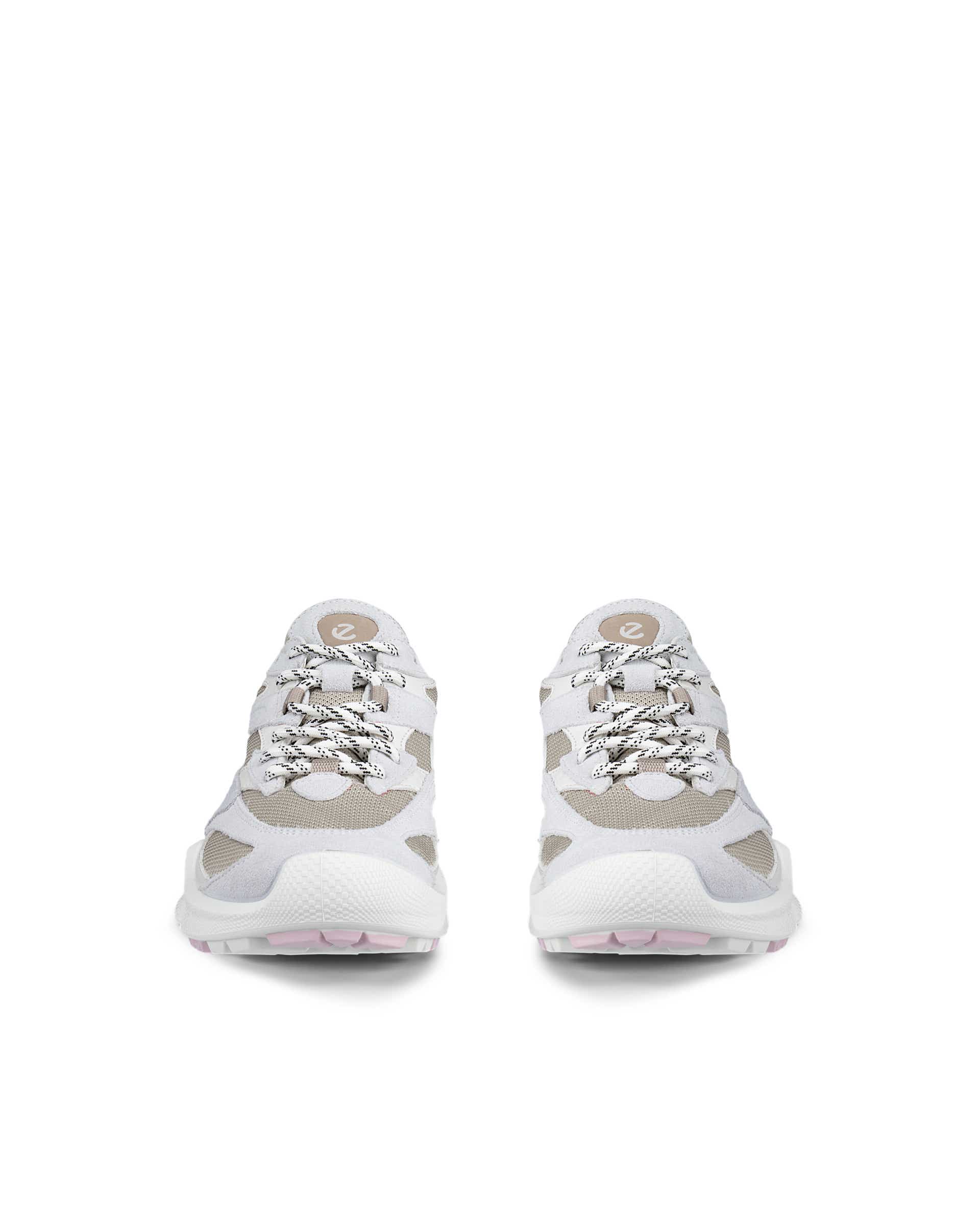 ECCO BIOM C2-TRAIL WOMEN ウィメンズ レザーGore-Texスニーカー - ホワイト - Front pair
