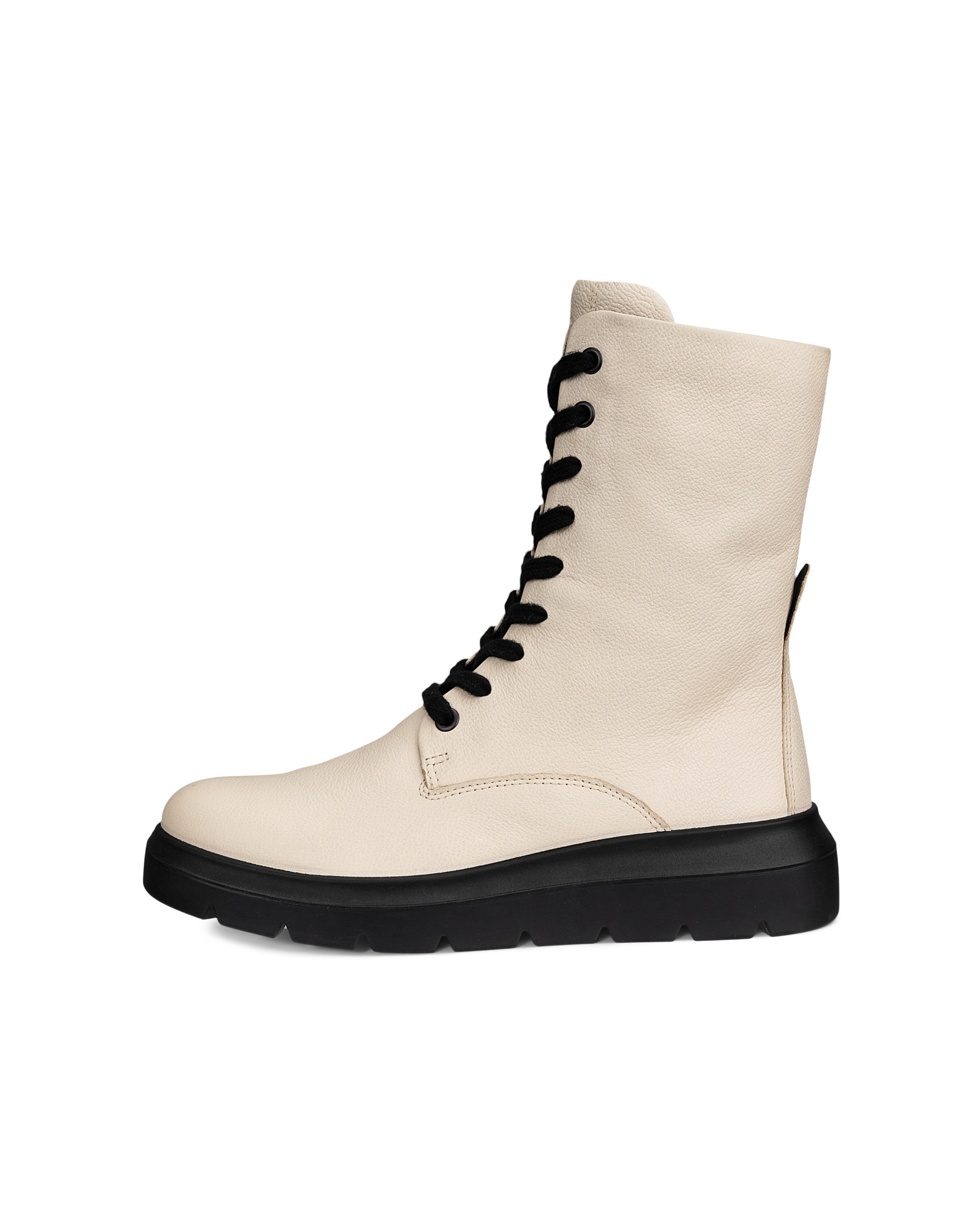 ECCO Women's Nouvelle Tall Lace Up Boots - undefined - Outside
