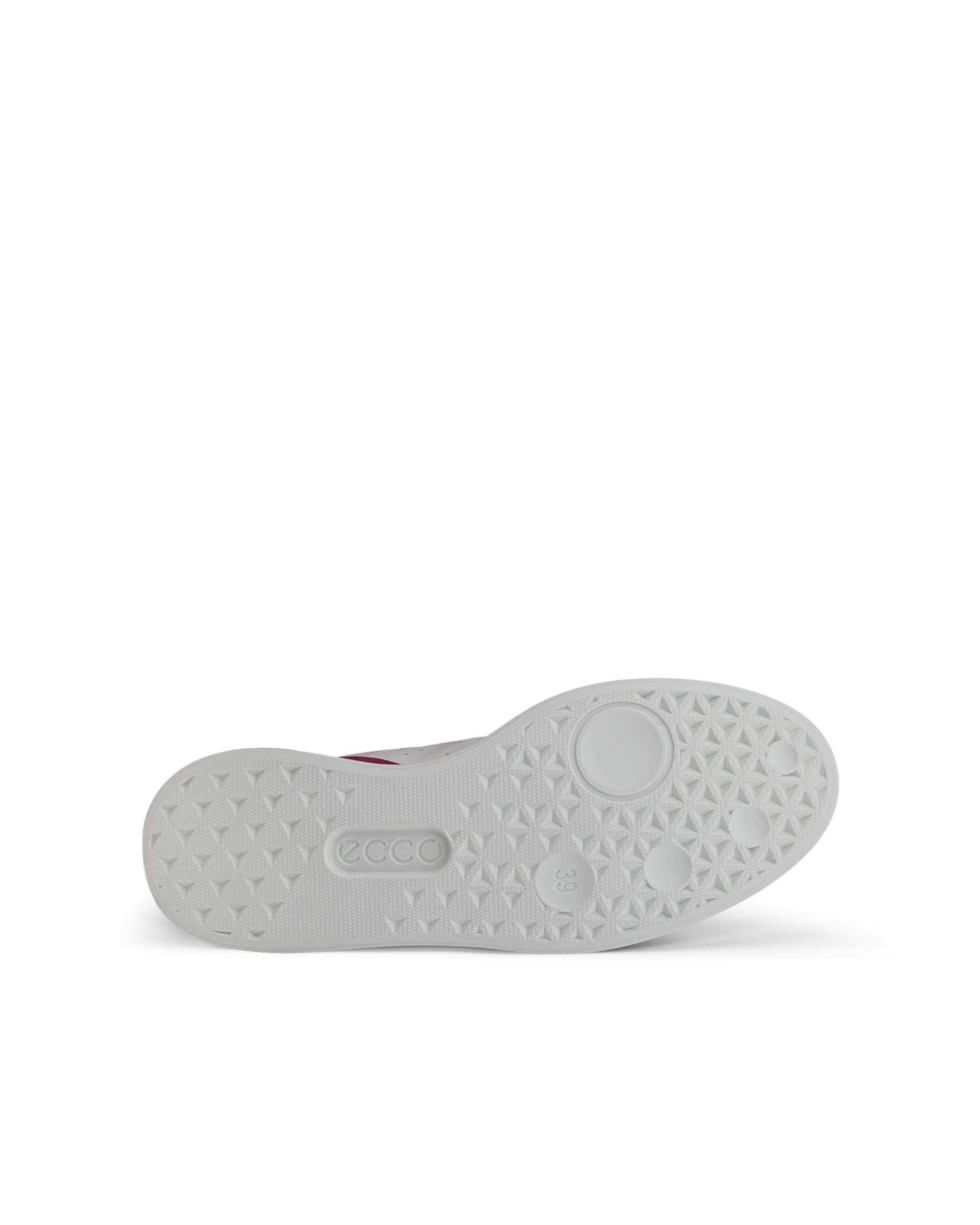 ECCO® STREET 720 baskets en cuir Gore-Tex pour femme - Rouge - Sole