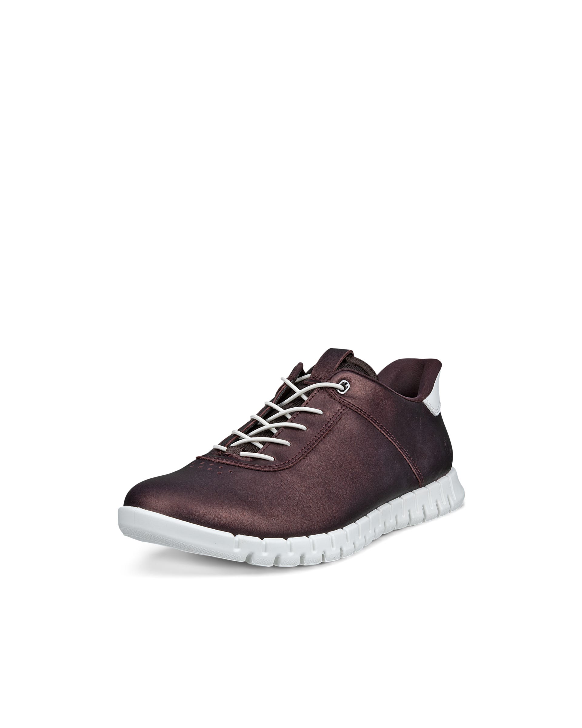 ECCO® GRUUV LITE slip-on sneakers i læder til damer - Lilla - Main