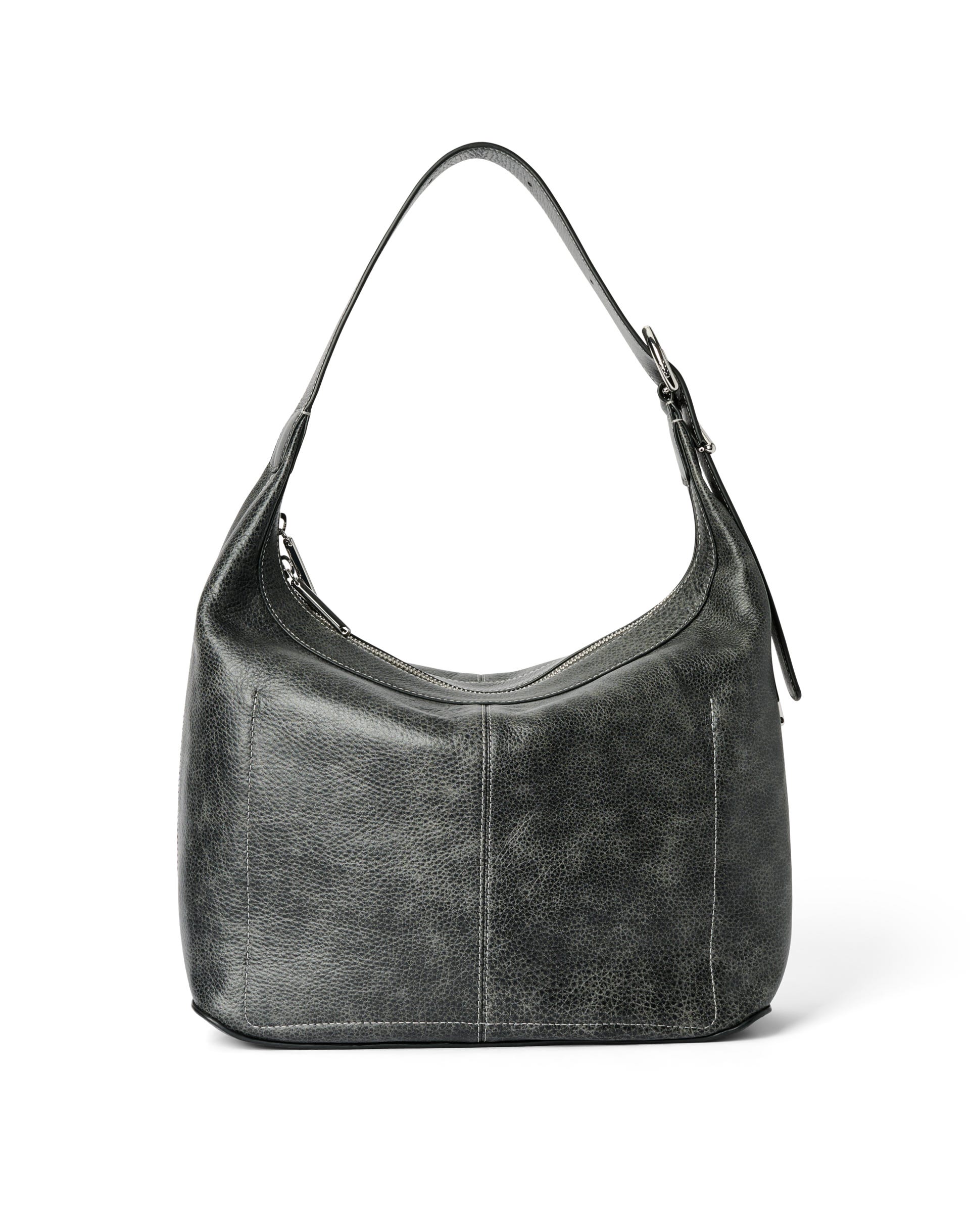 ECCO® Hobo Medium Leather Shoulder Bag - Multicolor - Back