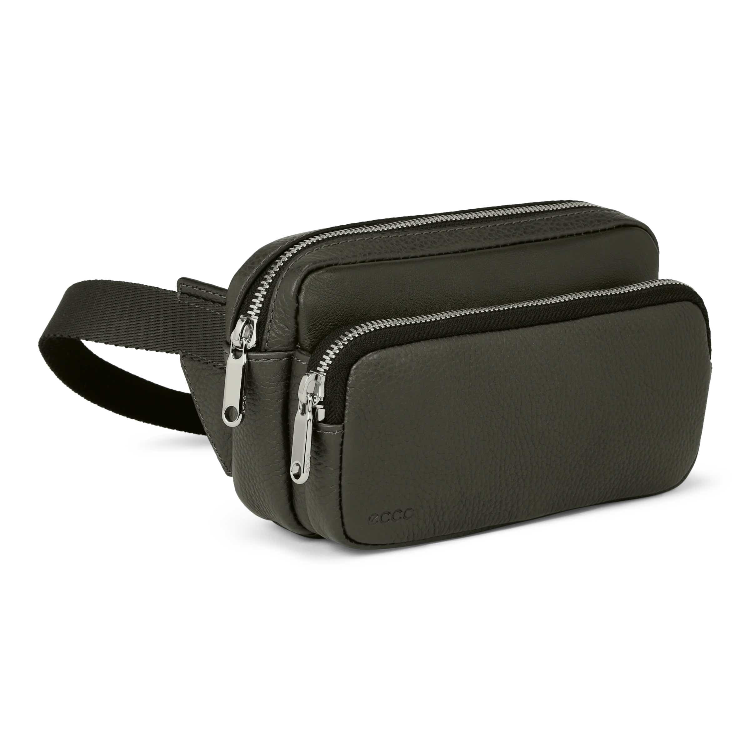 ECCO® Waist Leather Waist Bag - Green - Main
