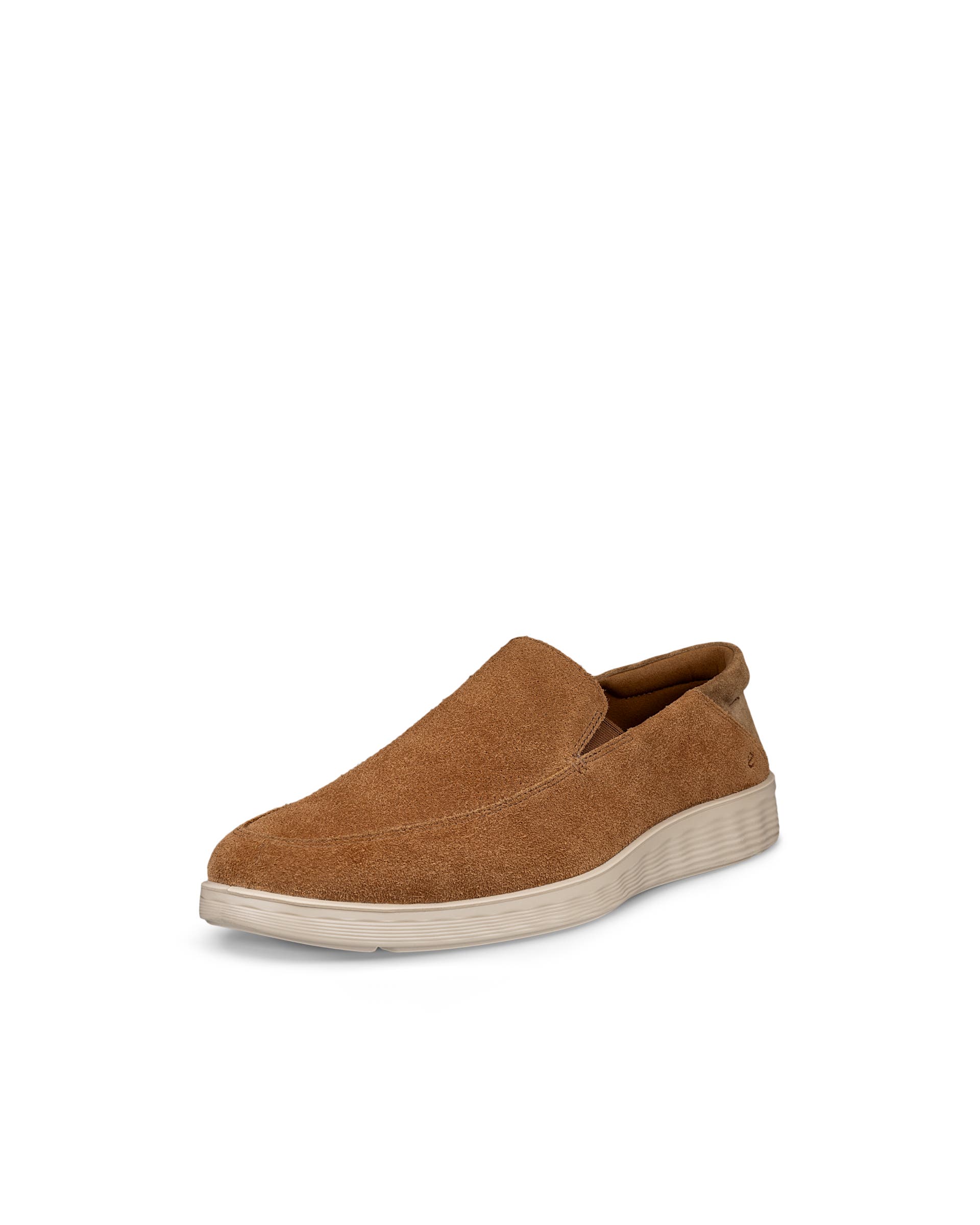 Men's ECCO® S Lite Hybrid Suede Slip-On - Brown - Main