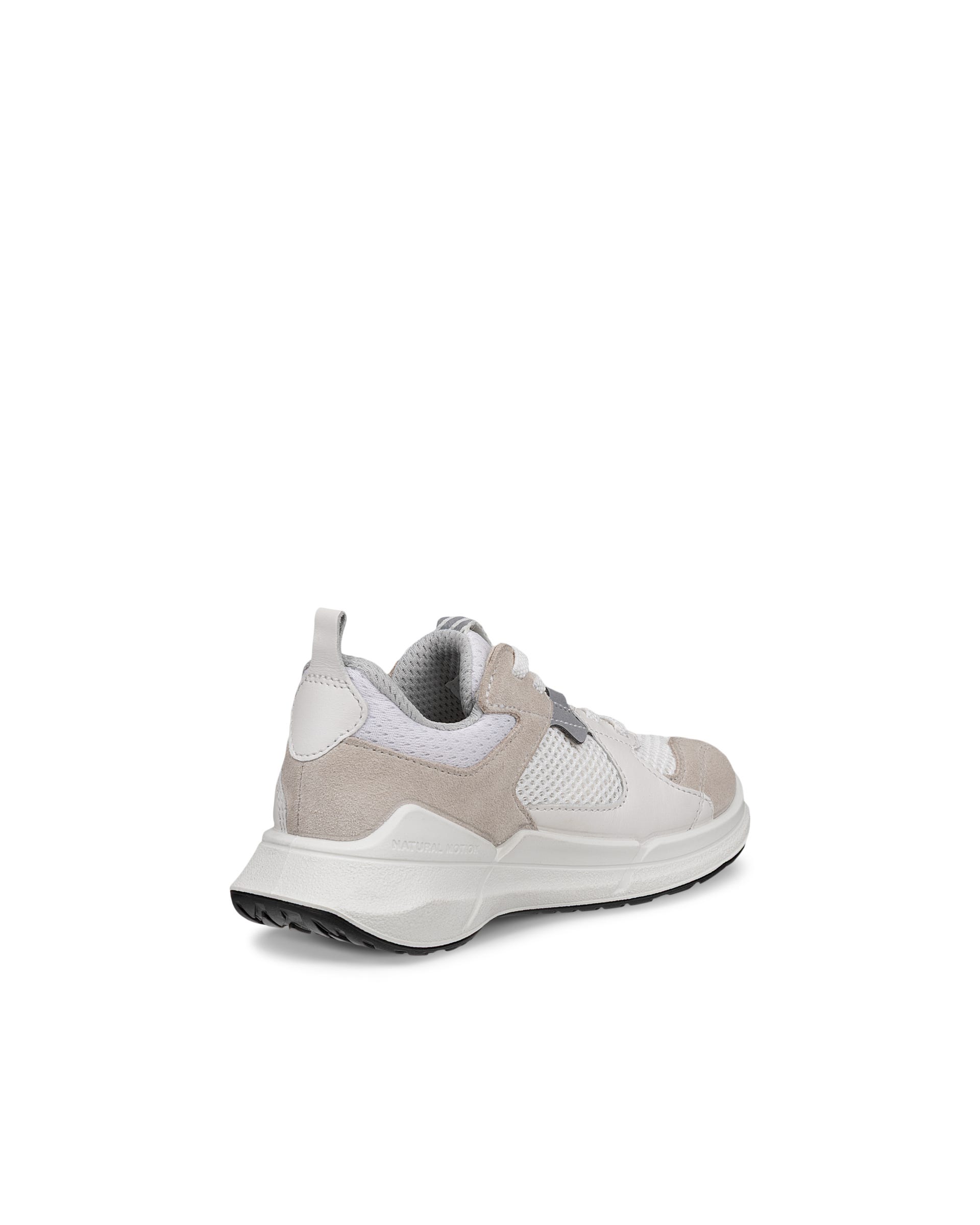 Dětské velurové outdoorové tenisky ECCO® BIOM 2.2 - Bílá - Back