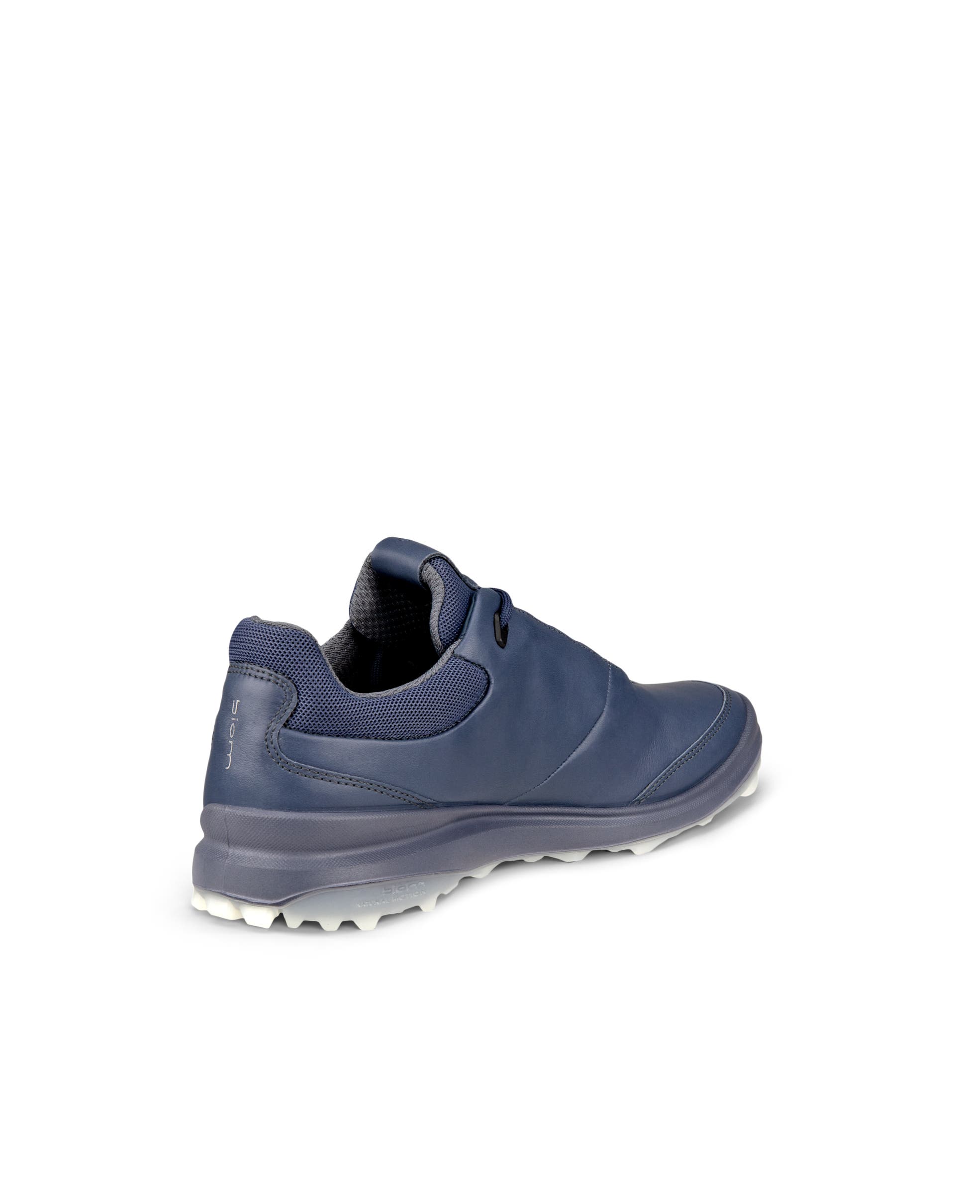 Ladies ECCO® Golf BIOM Hybrid 3 Leather Golf Shoe - Blue - Back