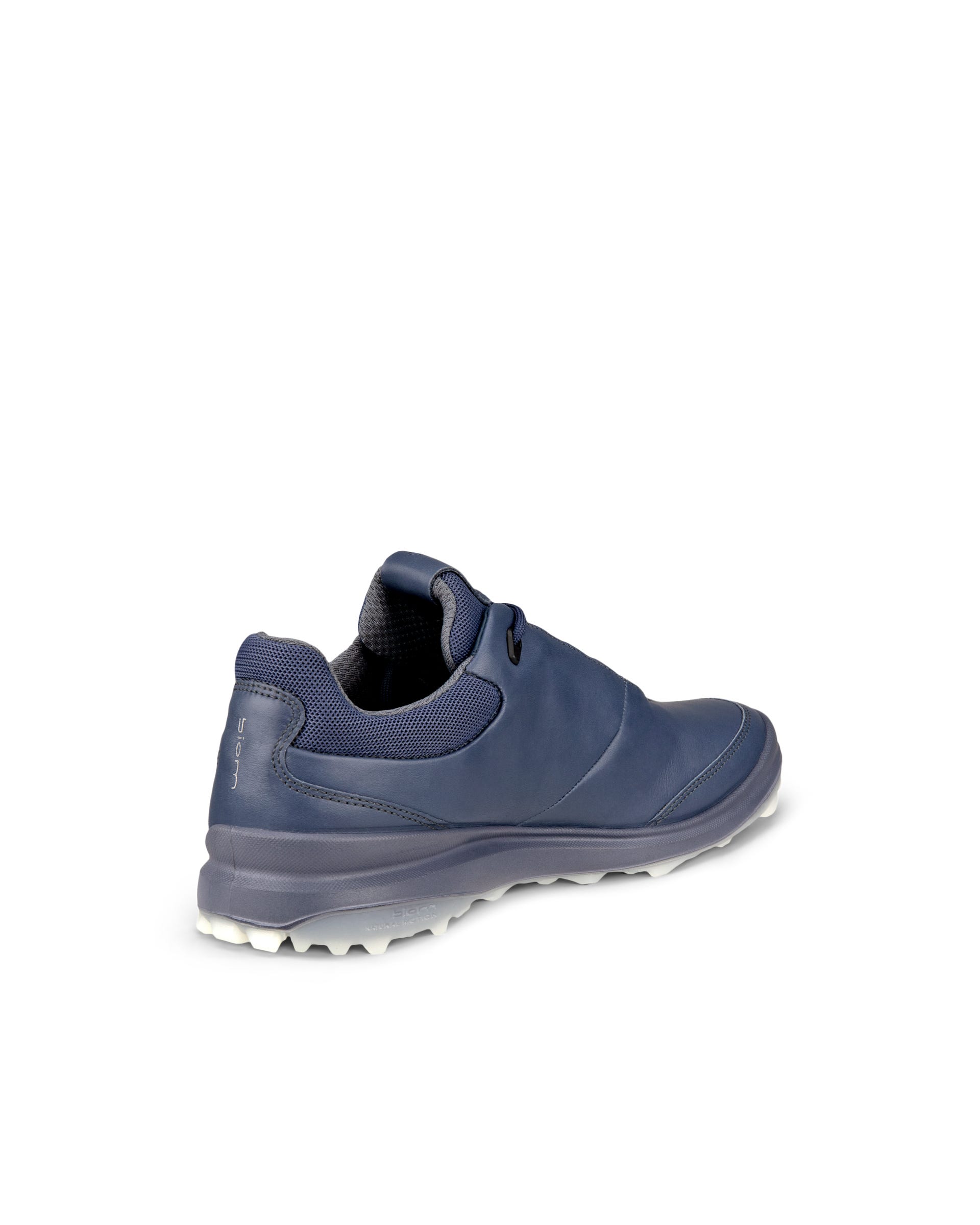 Ladies ECCO® Golf BIOM Hybrid 3 Leather Golf Shoe - Blue - Back