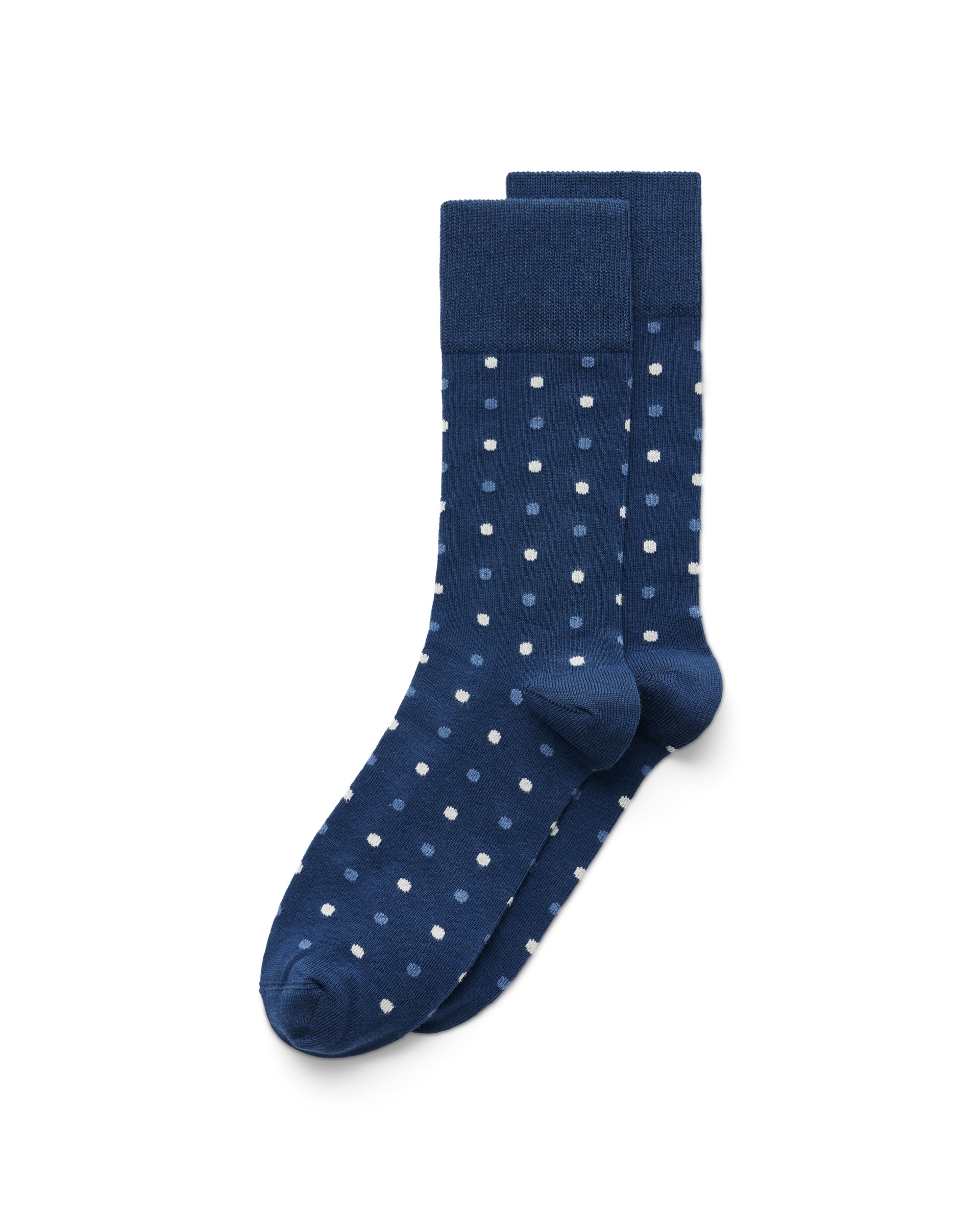 ECCO CLASSIC DOTTED MID-CUT POLKA DOT MEN'S SOCK - undefined - Main
