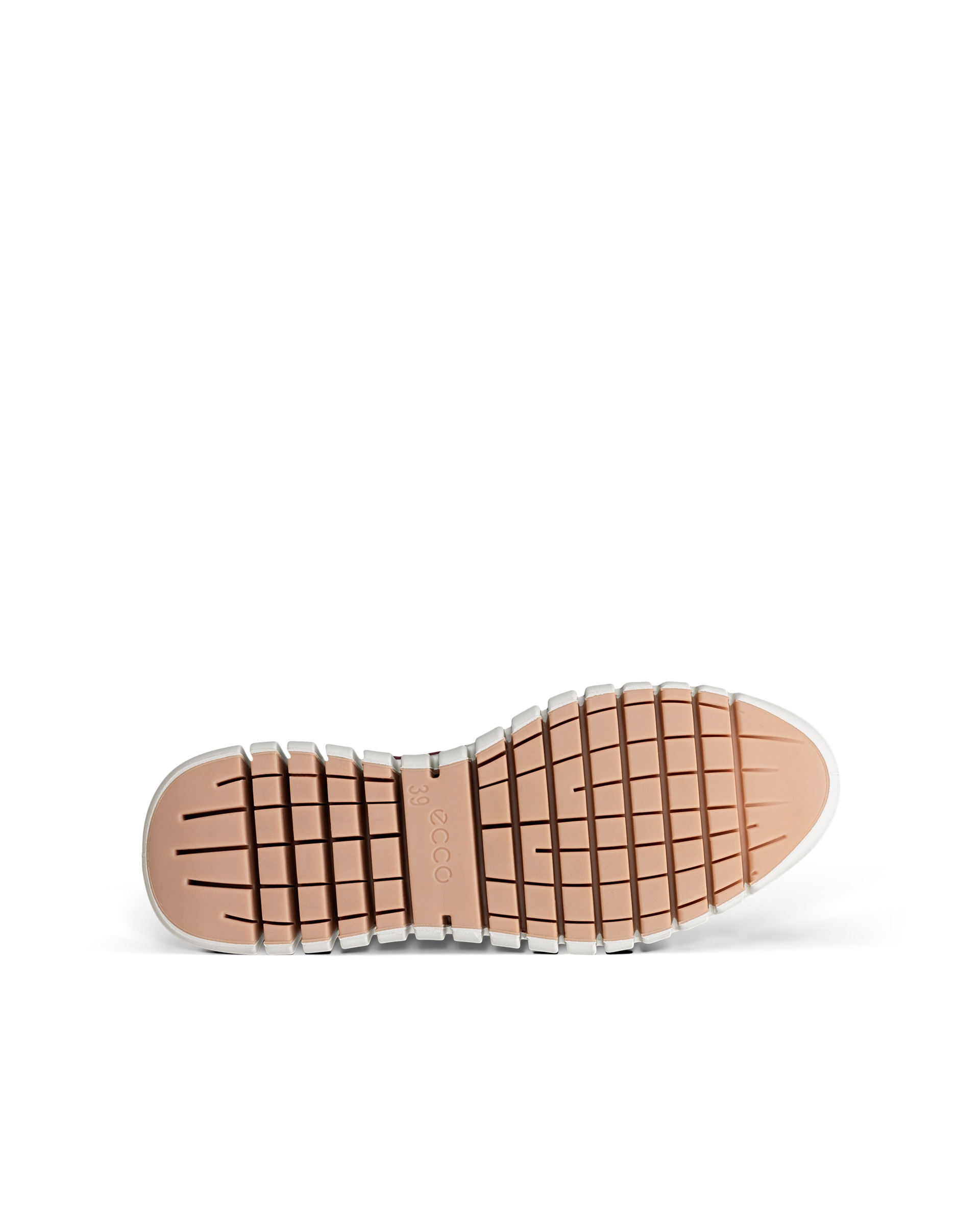 Dámské textilní tenisky ECCO® GRUUV - Růžová - Sole
