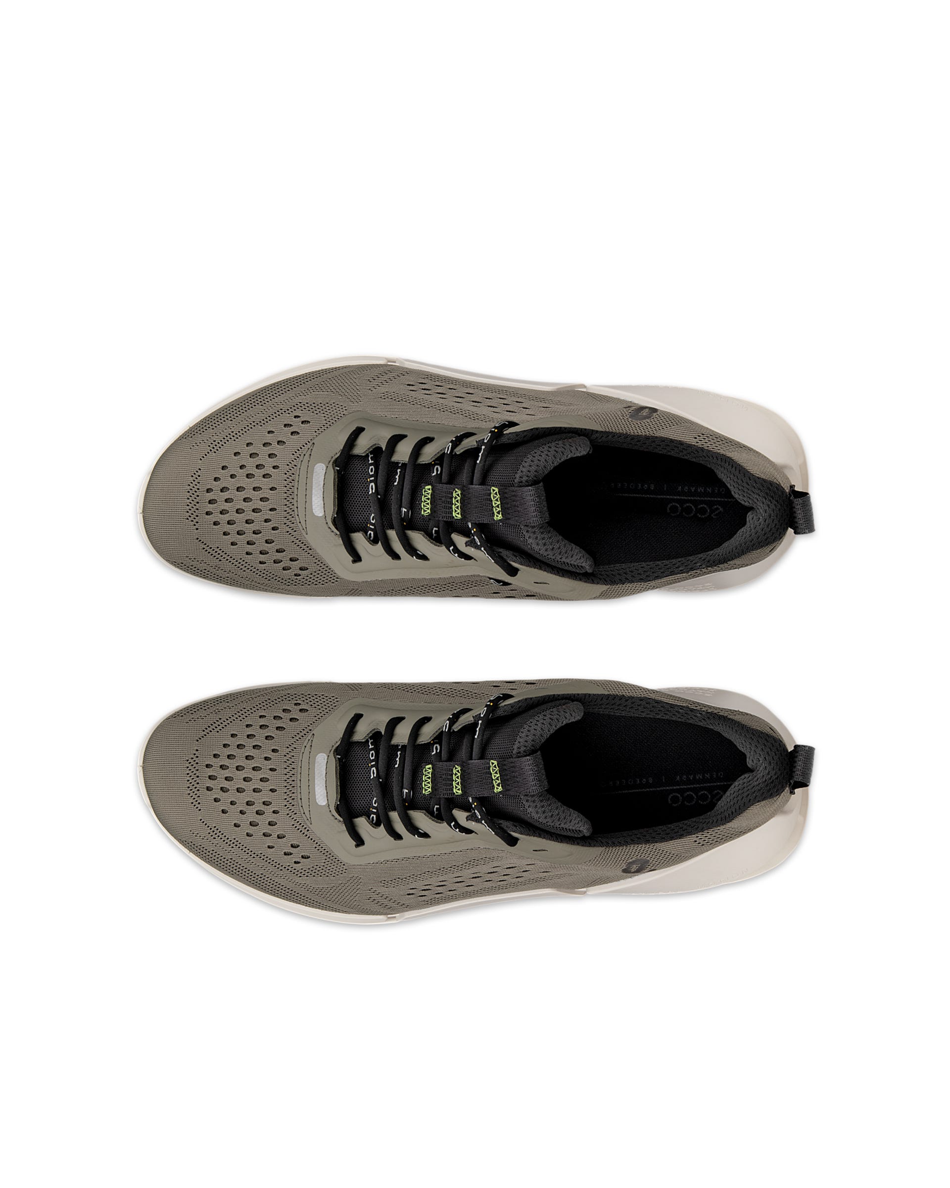 Men's ECCO® Biom 2.0 Textile Sneaker - Green - Top left pair