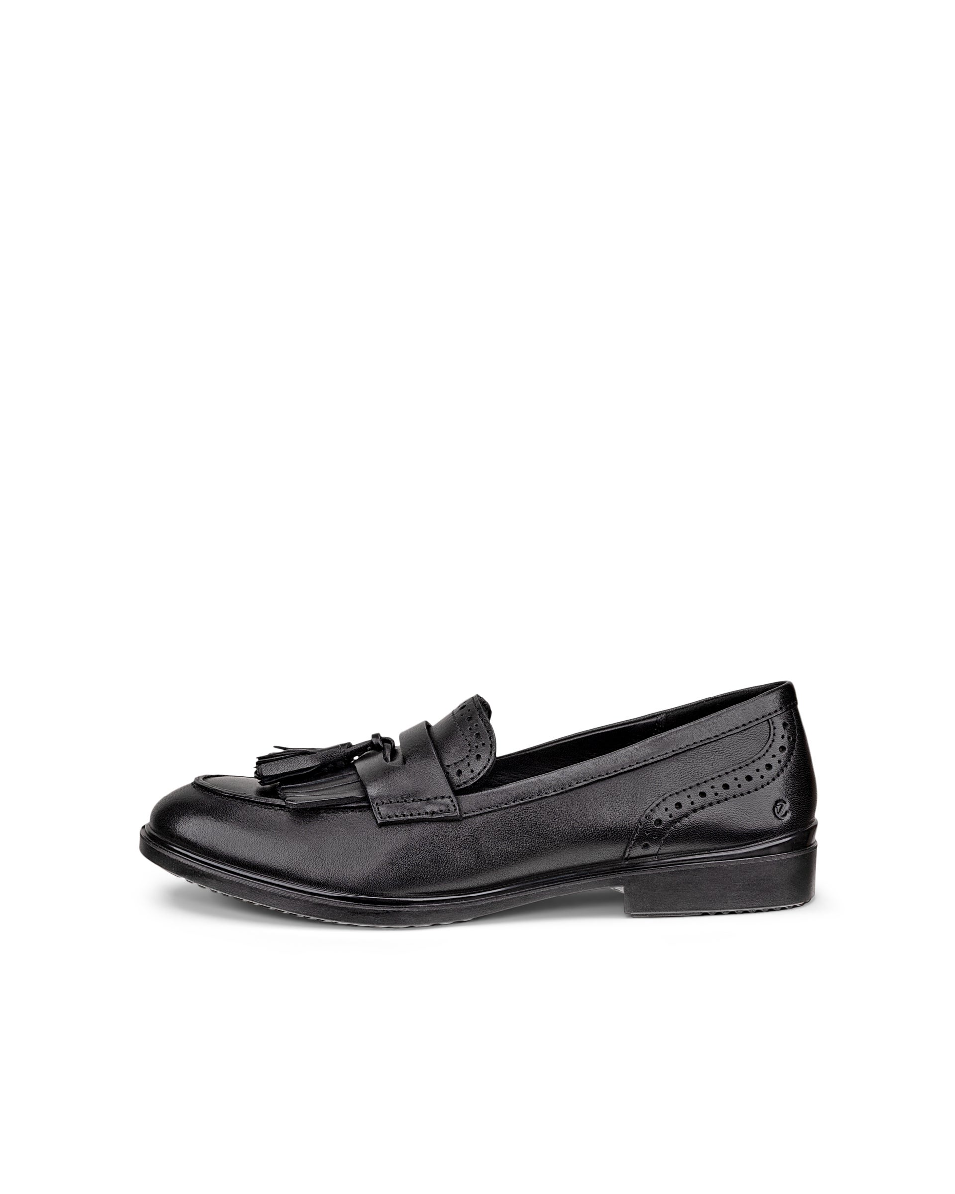 Dámske kožené mokasíny ECCO® DRESS CLASSIC 15 - Čierna - Outside