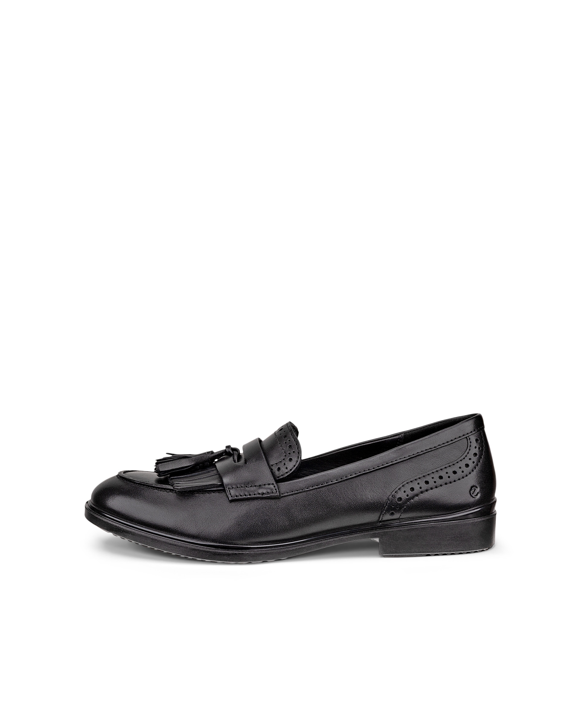 Dámské kožené mokasíny ECCO® DRESS CLASSIC 15 - Černá - Outside