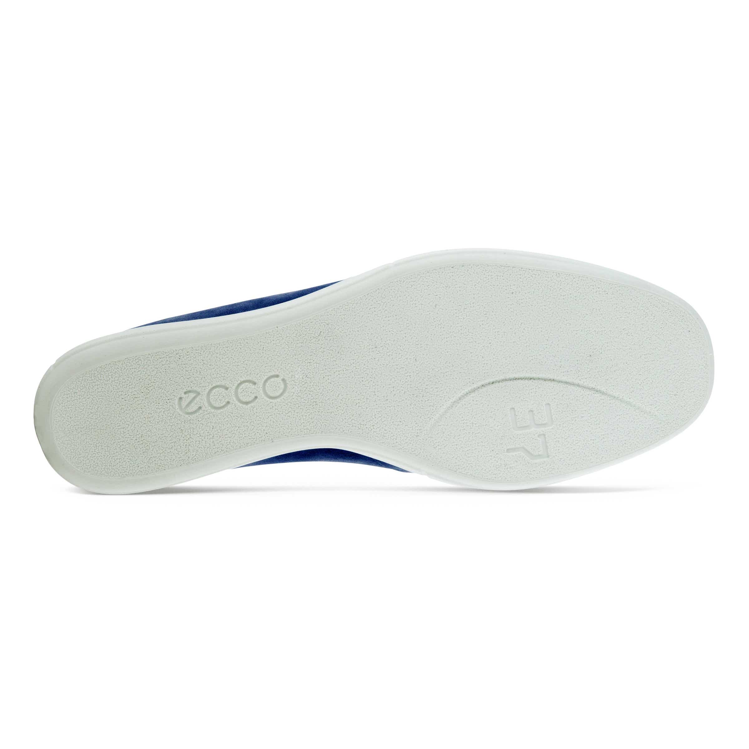 Women's ECCO® Simpil Nubuck Slip-On - Blue - Sole