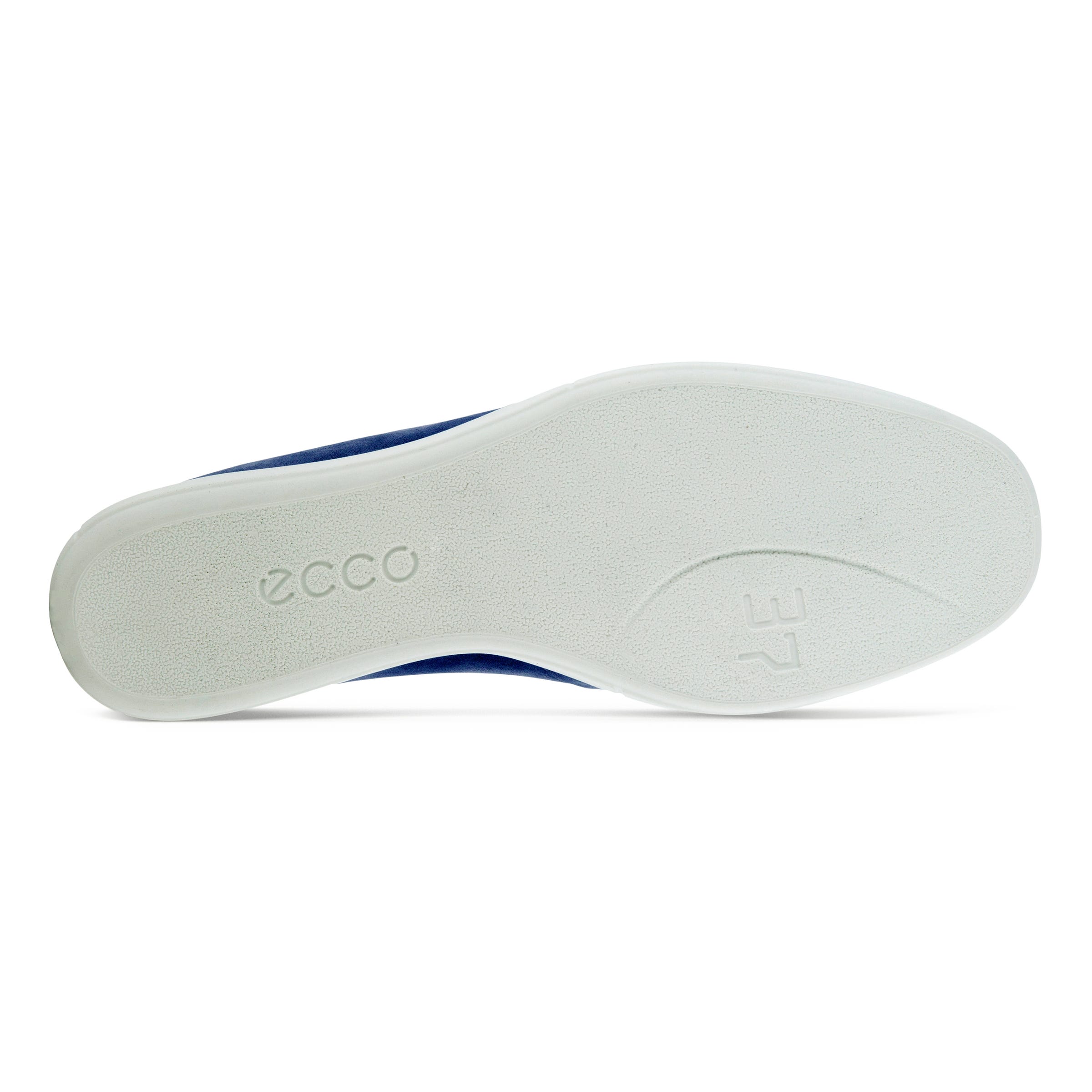 Women's ECCO® Simpil Nubuck Slip-On - Blue - Sole