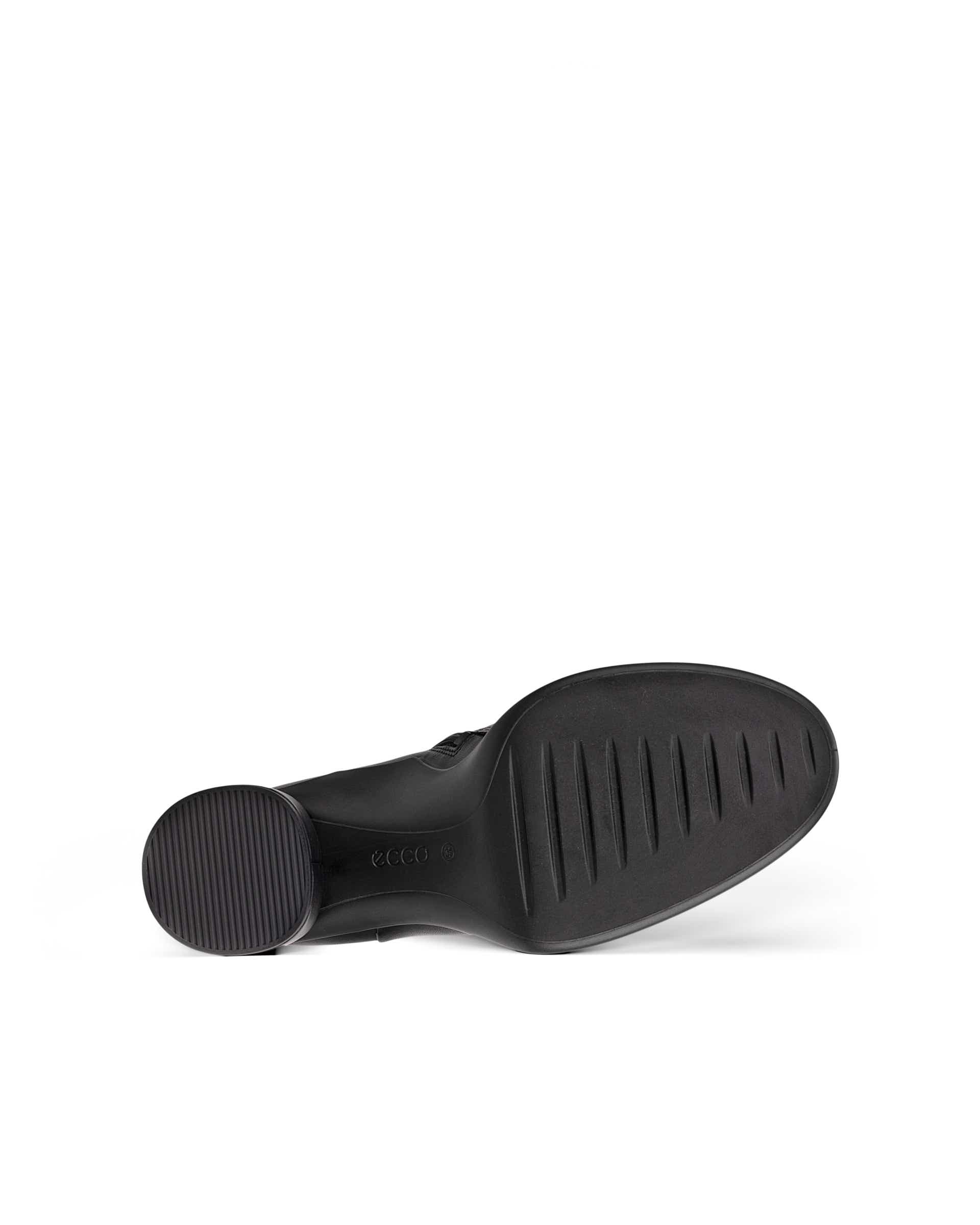 Women's ECCO® Sculpted LX 55 Leather Mid-Cut Boot - Black - Sole